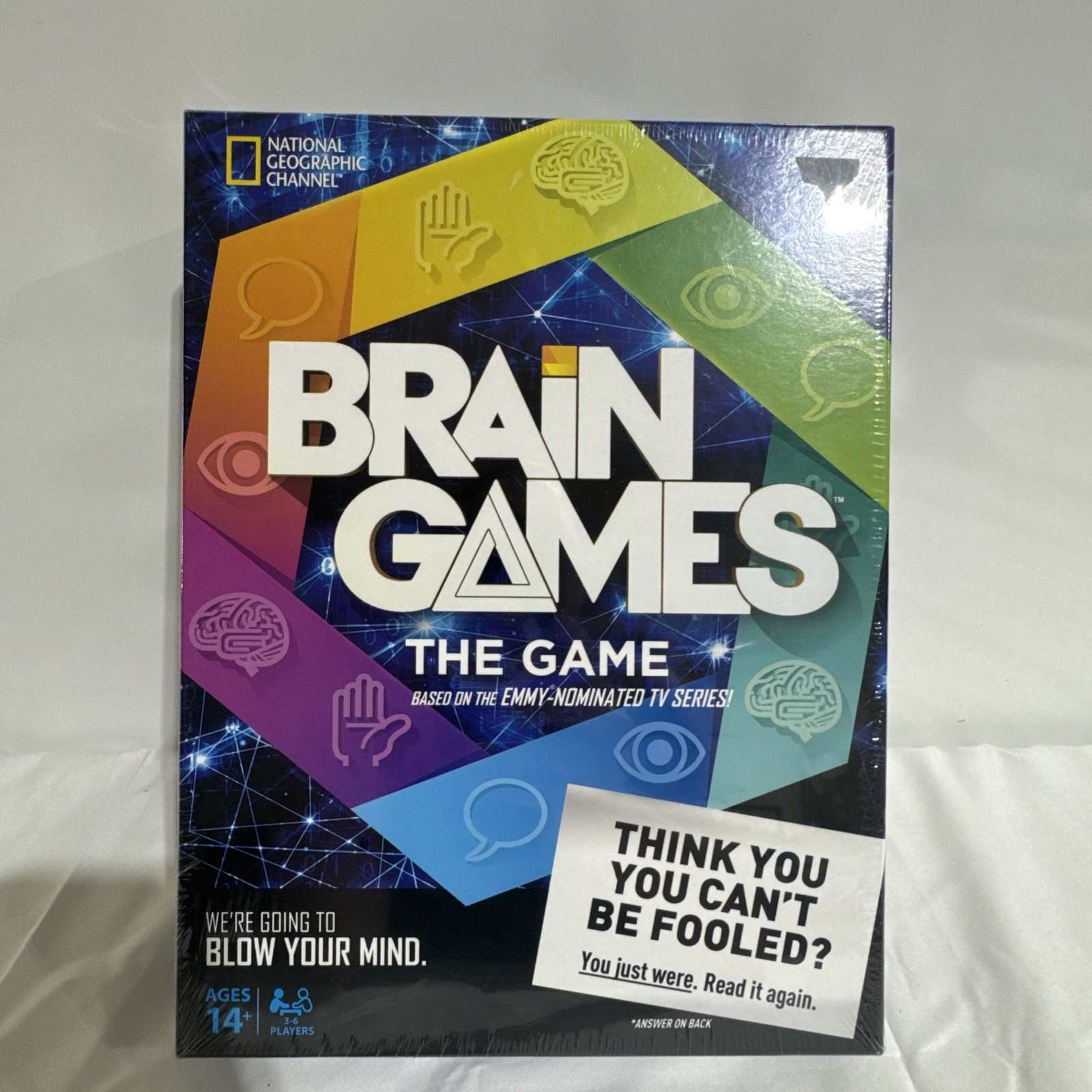 2015 Brain Games The Game New Factory Sealed NATIONAL GEOGRAPHIC