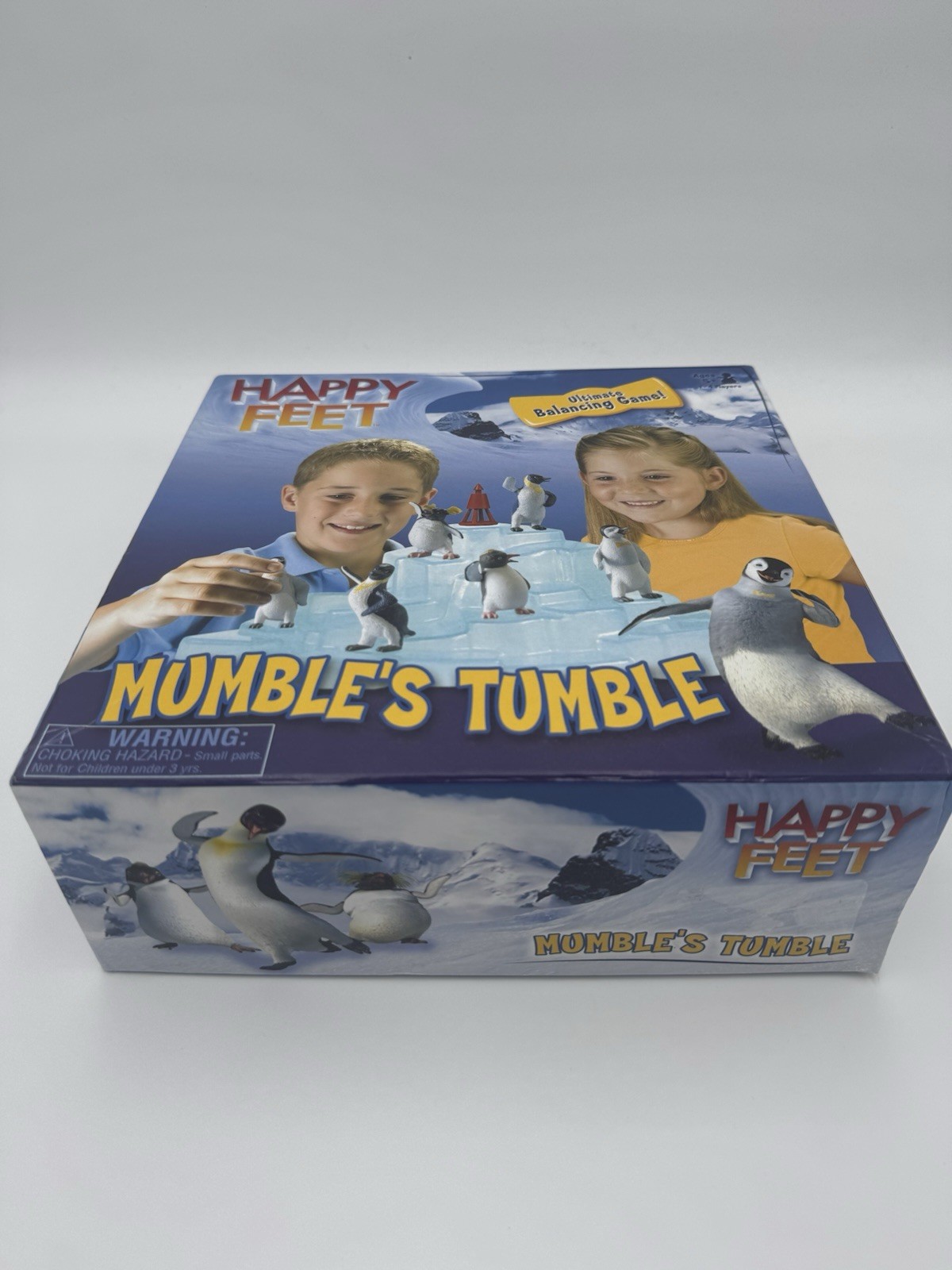 Happy Feet Mumble’s Tumble Balancing Board Game Sababa Toys COMPLETE + Extra