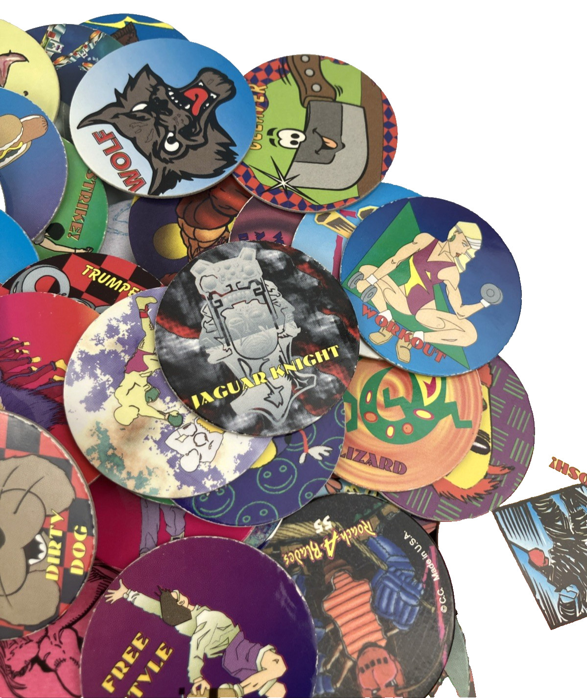 POGS LOT of 300+ Misc Variety Vintage