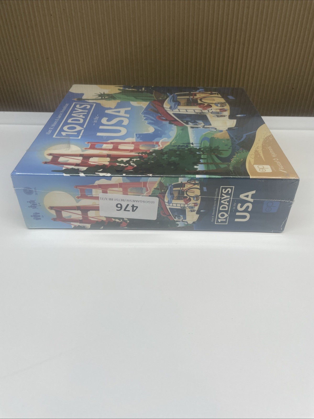 10 Days in the USA Board Game The OP Games Family Adult & Kids New Read