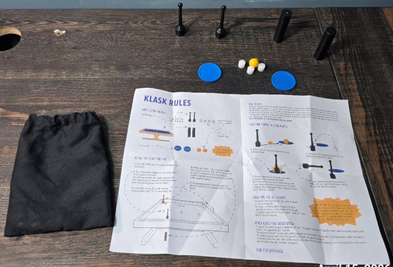 Klask The Magnetic Game of Skill
