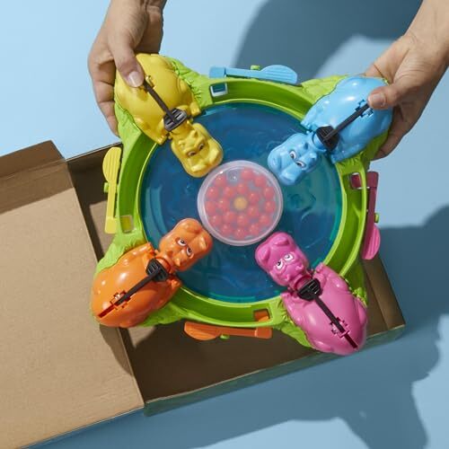 Hungry Hungry Hippos Classic Marble Chomping Game for Preschoolers Ages 4+