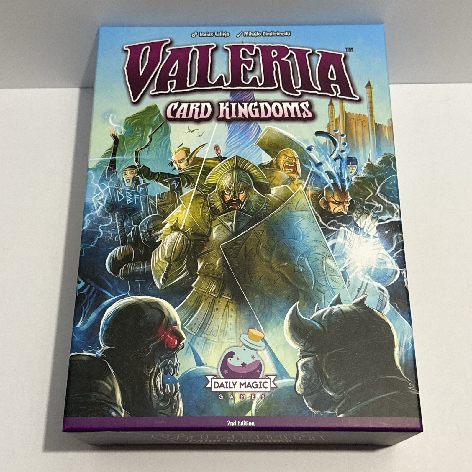 Valeria Card Kingdoms Game + Crimson Seas & Darksworn Expansions 2021 – Complete