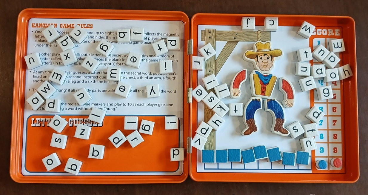 Take N Play Hangman Travel Game Pre-Owned and 100% Complete