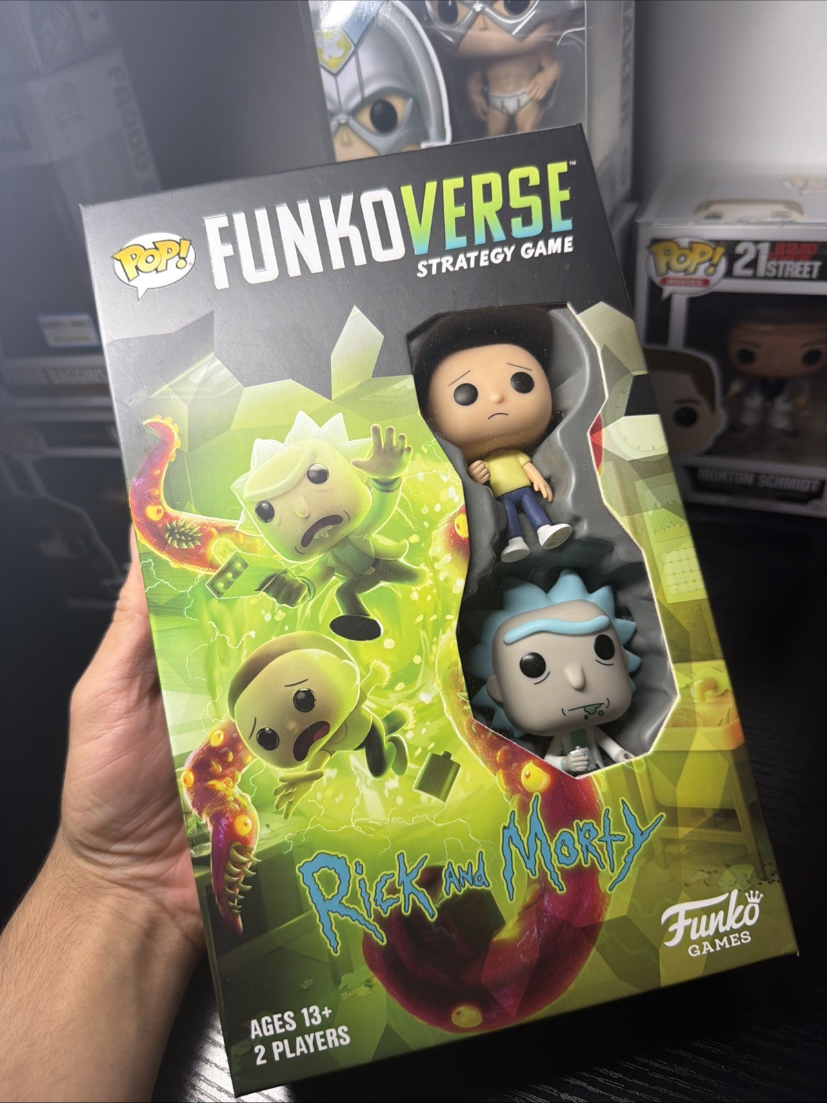 NEW 2-Pack Funko Pop! Funkoverse RICK and MORTY 100 Expandalone Strategy Game