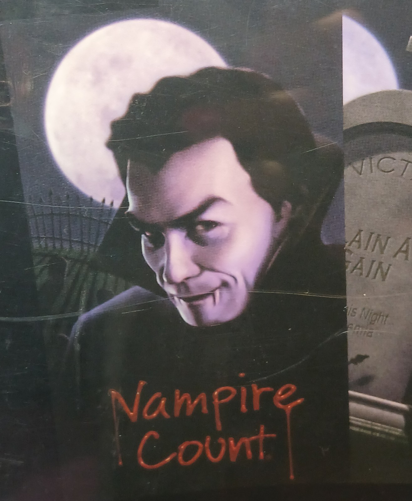 VAMPIRE COUNT New Vintage Board Game Campy Spooky Cult Classic Multiplayer Game