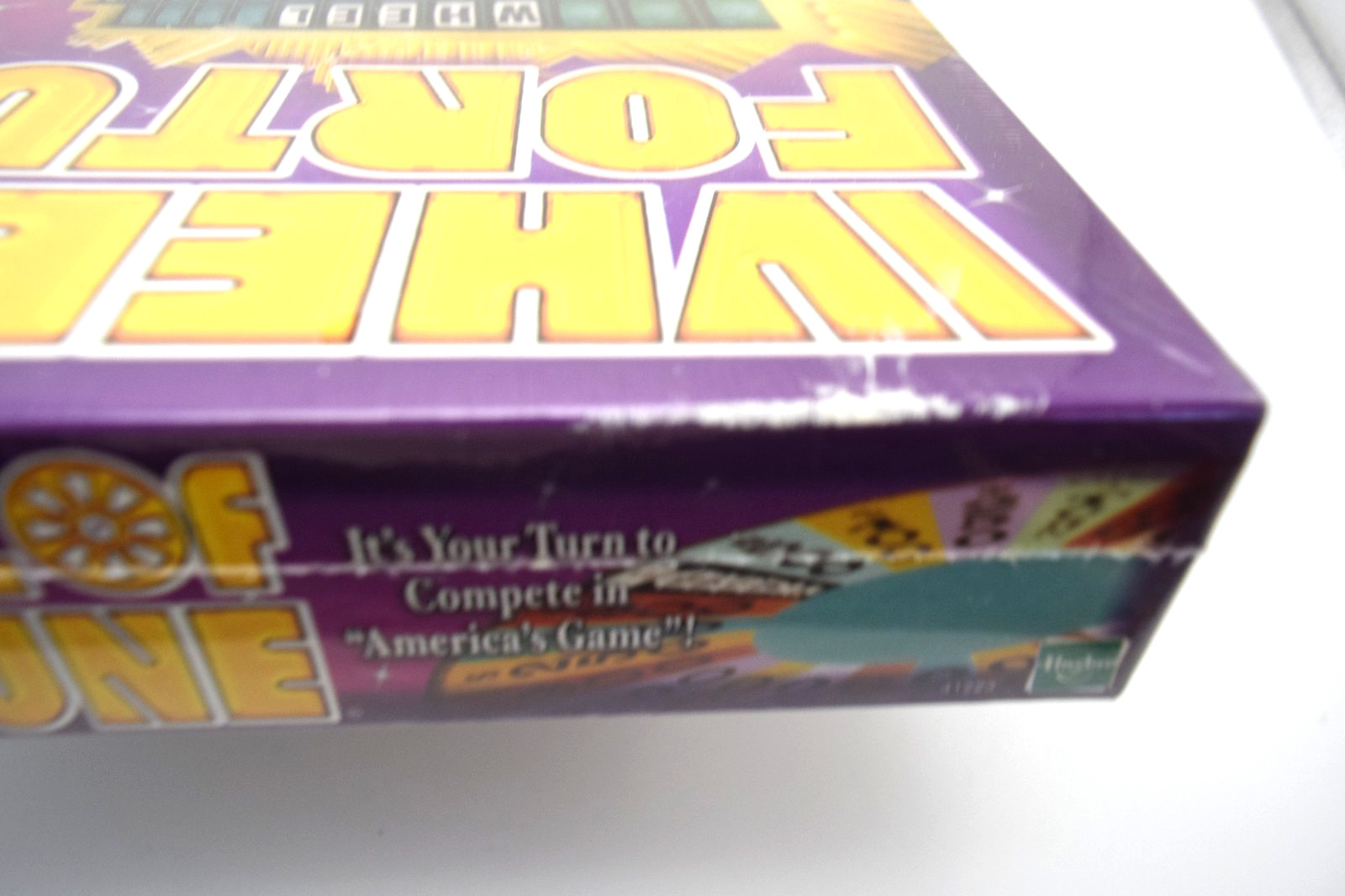 Vintage 1999 Parker Brothers Hasbro Wheel of Fortune Game Made in USA Sealed