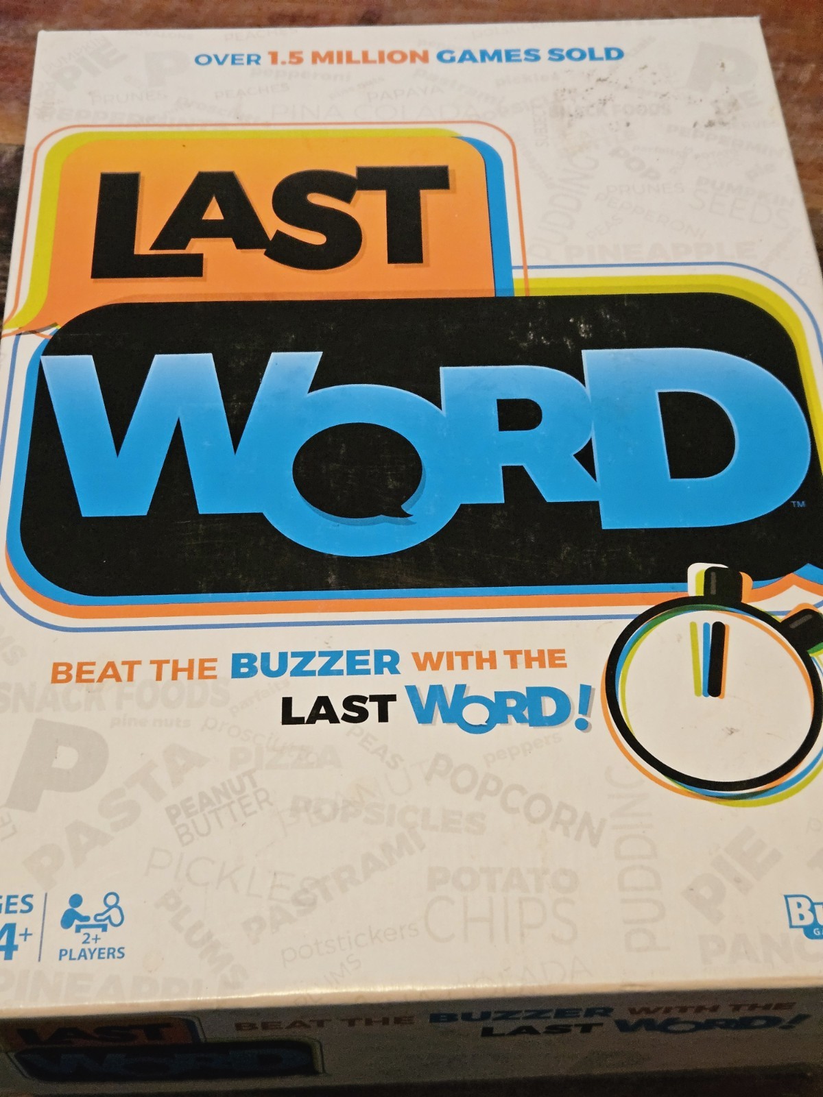 Last Word Board Game Buffalo Ages 14 and Up Complete