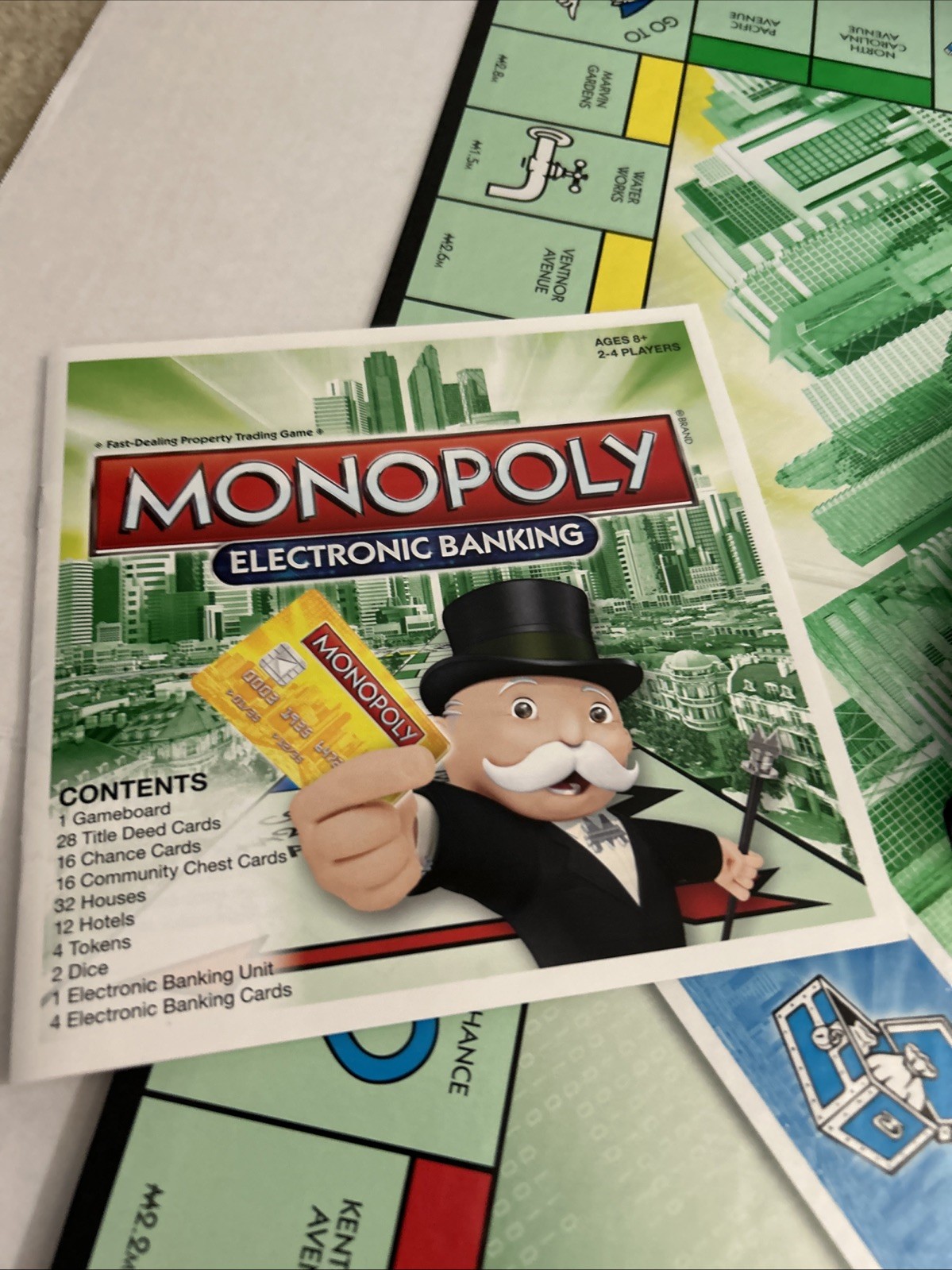 Monopoly Electronic Banking Game 2013 Hasbro Complete Set, Tested, Works CIB