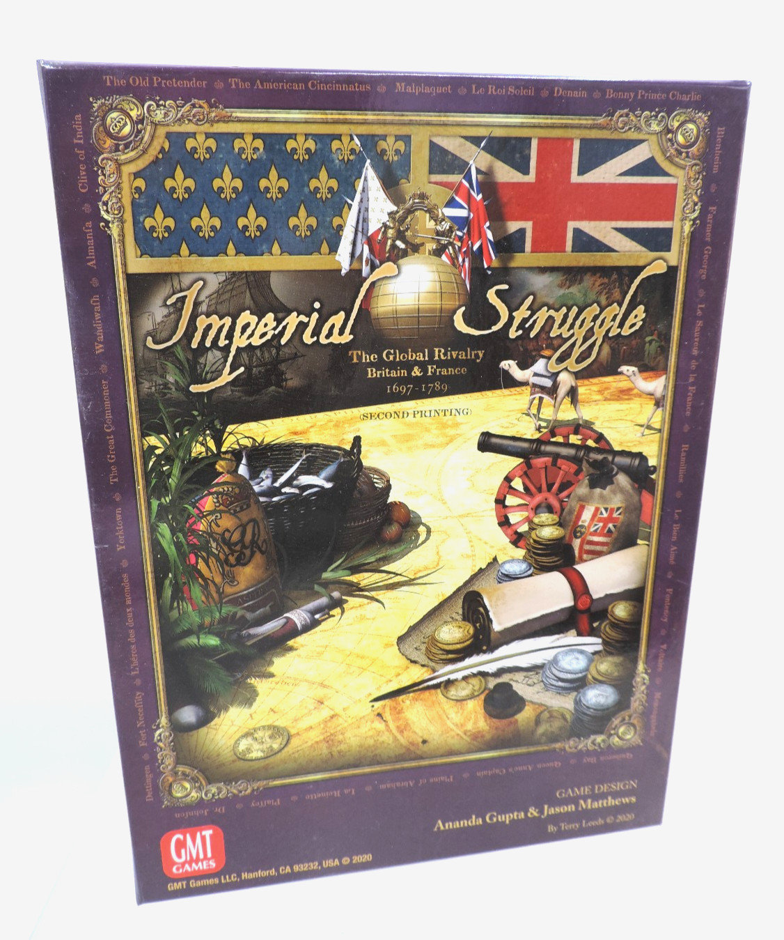 Imperial Struggle The Global Rivalry Britain France 2nd Edition GMT Games 2020