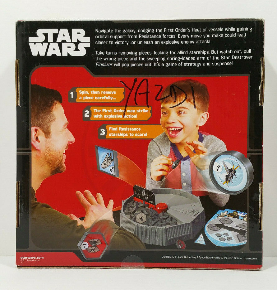 Star Wars Galaxy Hunt Game from The Force Awakens Movie 2015 Wonder Forge Disney