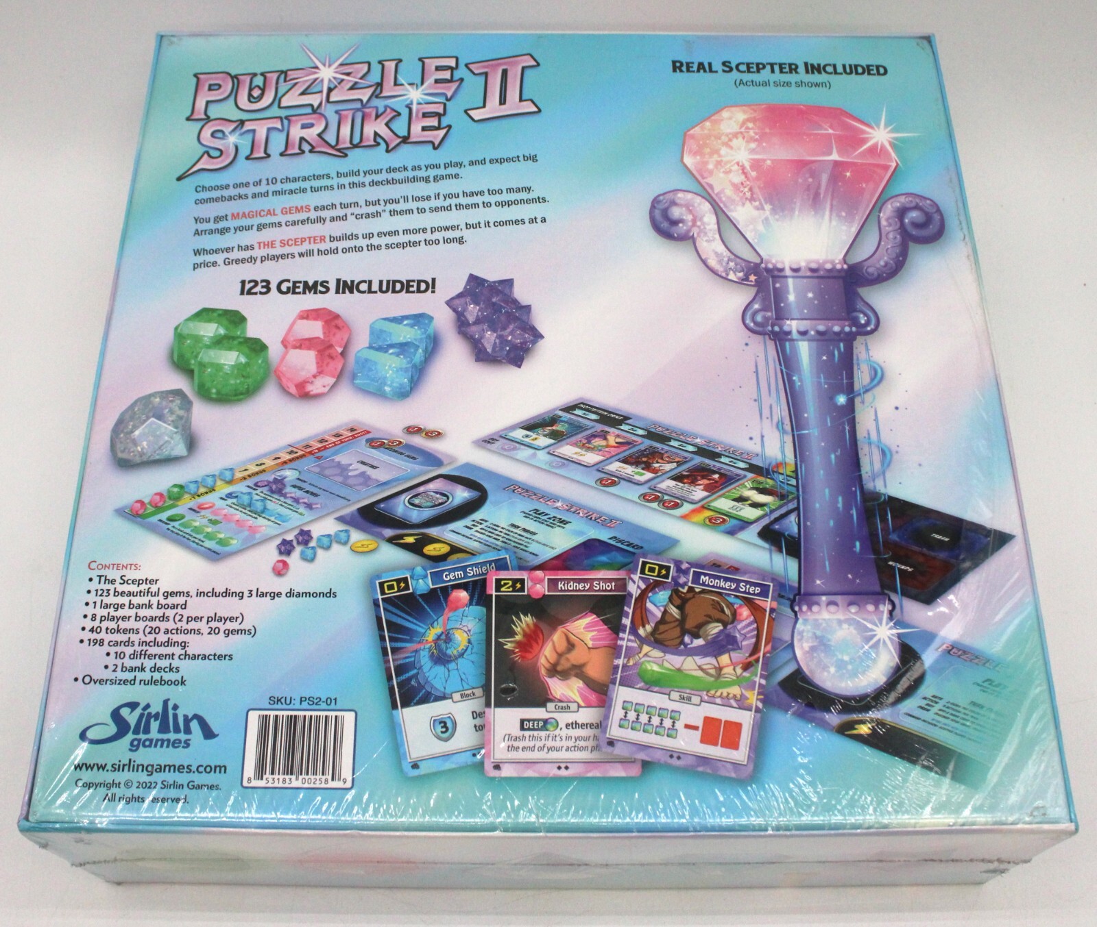 Puzzle Strike 2 Sirlin Games Board Game Factory Sealed