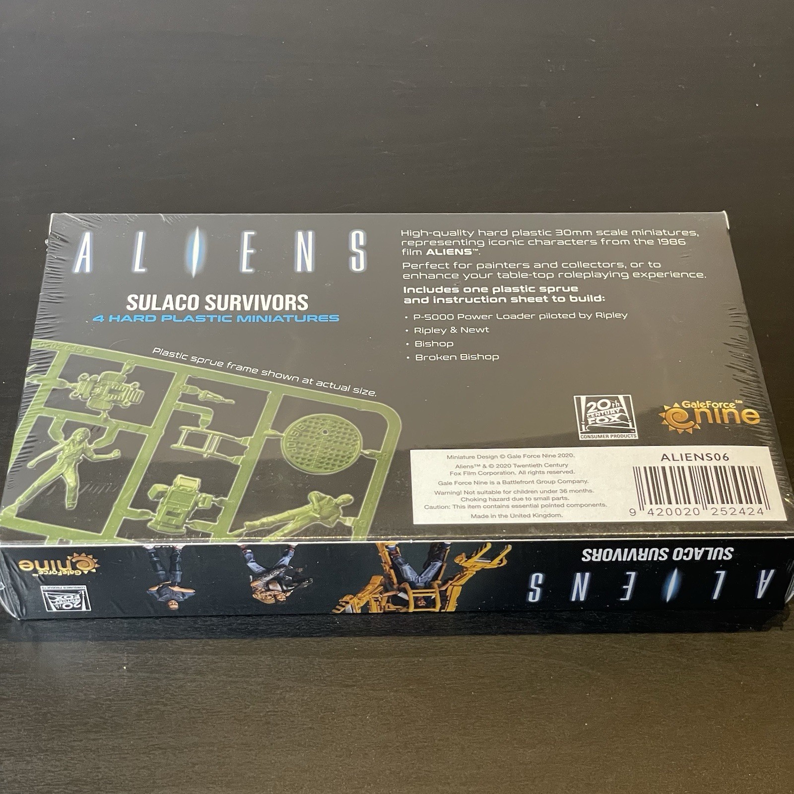 Aliens: Another Glorious Day in The Corps Sulaco Survivors Minis Gale Force Nine