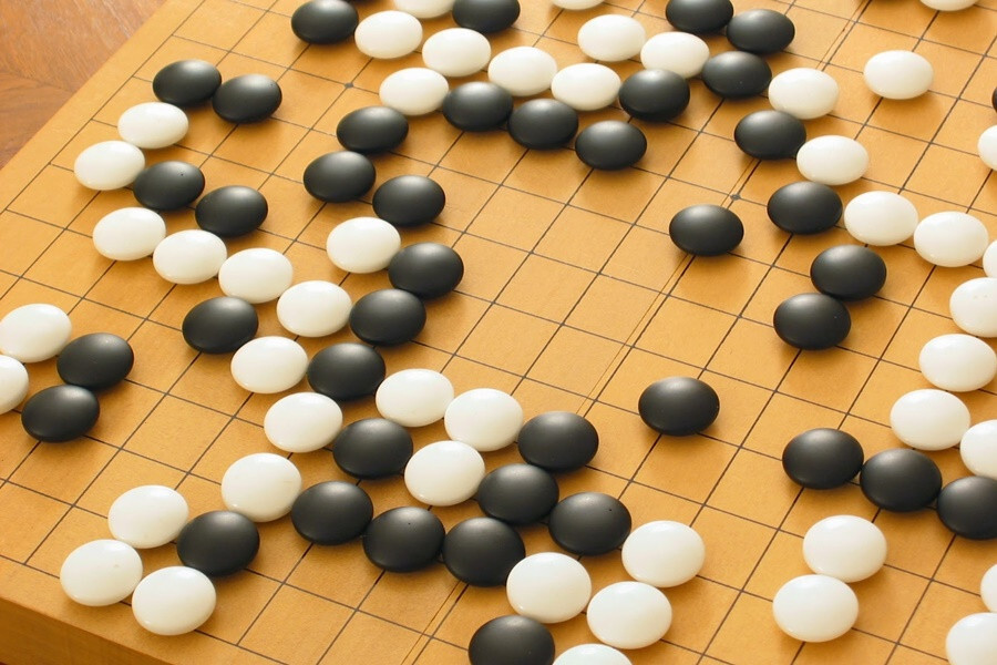 12″ Go Game Wooden Chinese Board Game Complete Set Included Stones, Boxes DHL