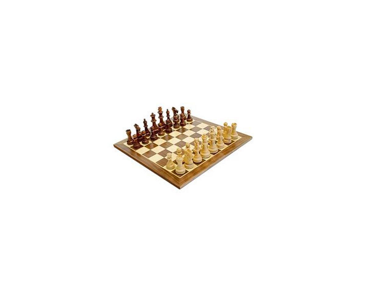 Wood Expressions Walnut 15″ Chessboard With 3″ Ki [WEX111415]