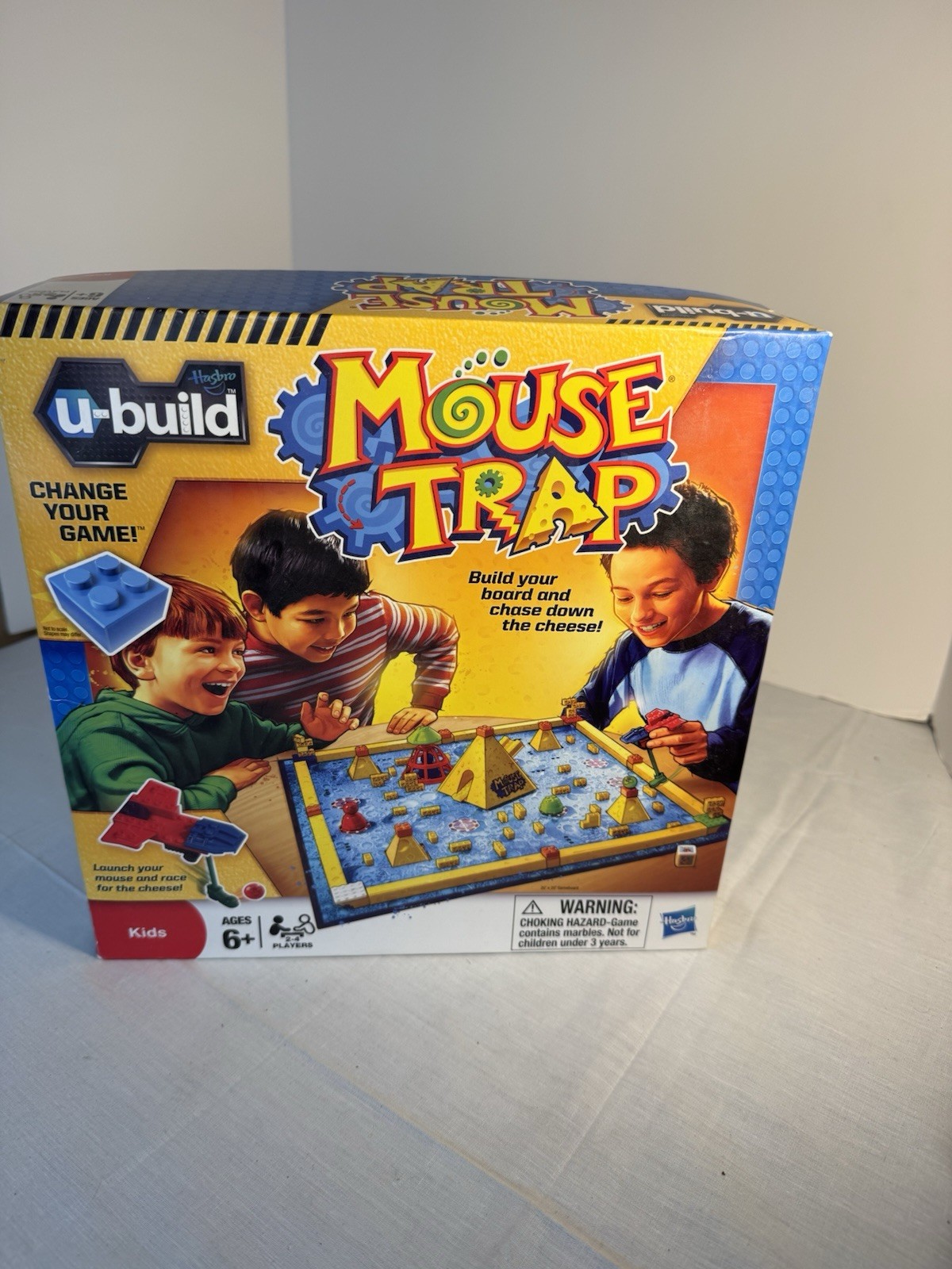 Mouse Trap U-Build By Hasbro Board Game Kids Age 6+ Family Fun Game Night 2010