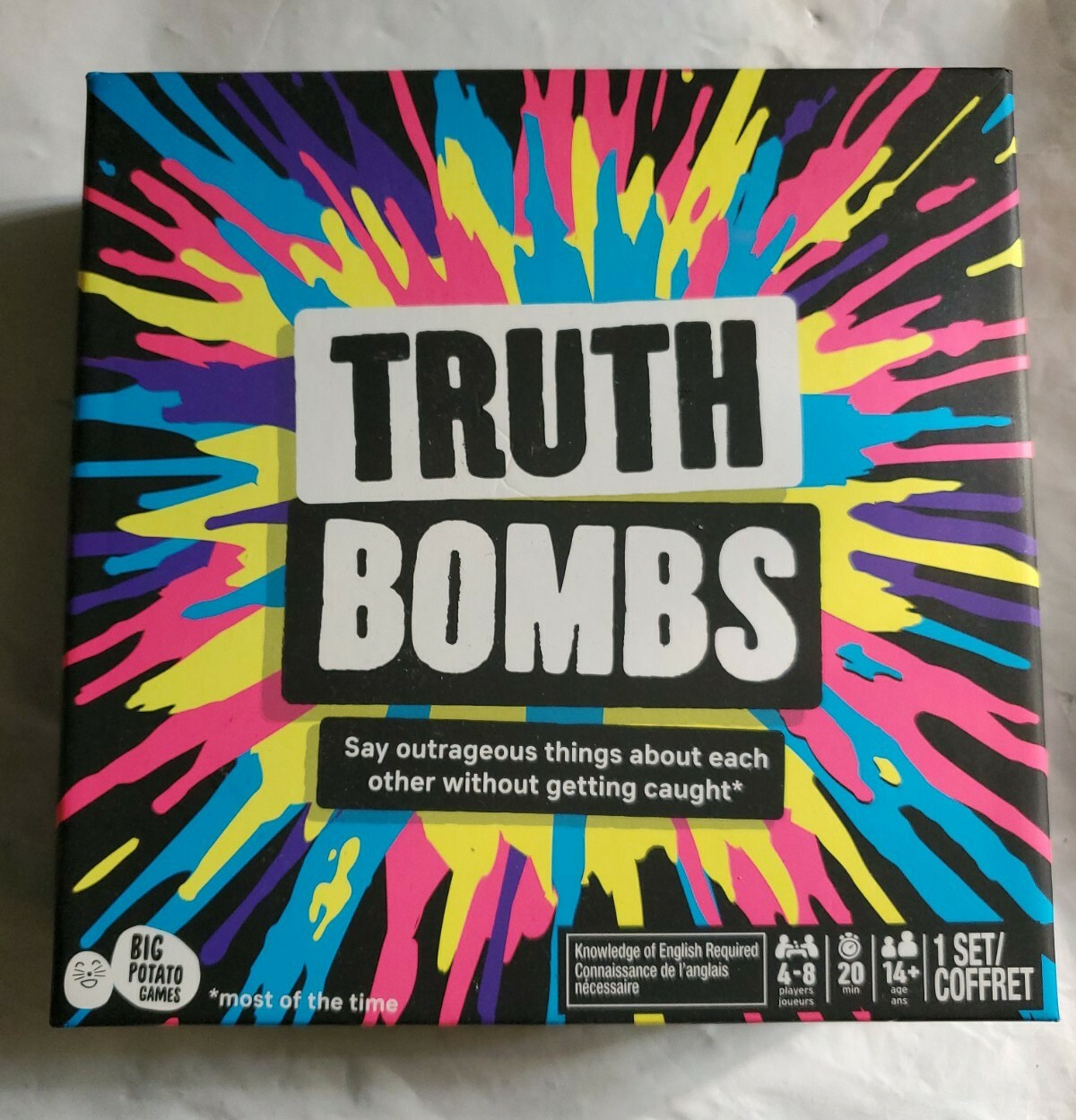 New Truth Bombs By Big Potato Games Party 14+ (USA SHIPS FREE)