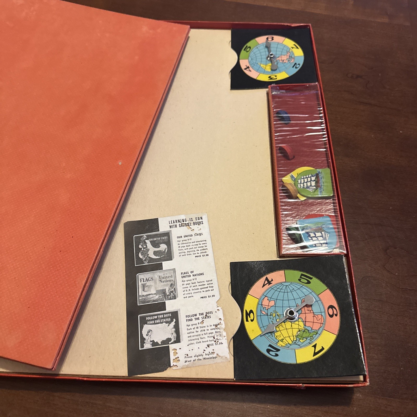 Saml Gabriel Sons & Co Clipper Race Game Rare Vintage