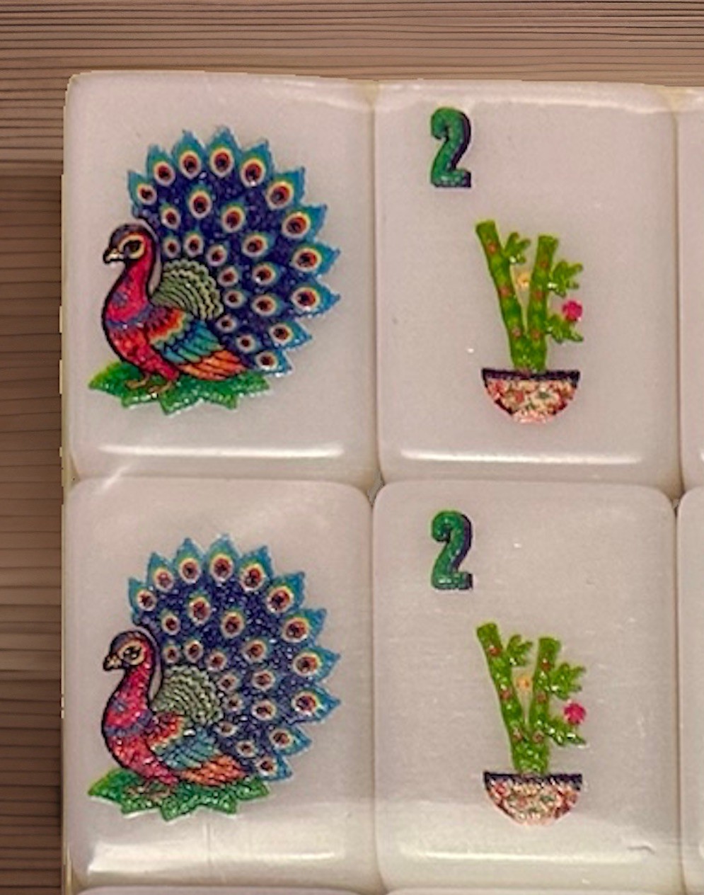 Pink American Mahjong Set•160 1.2”Melamine Tiles •Racks Pushers•Storage Bag•Tote