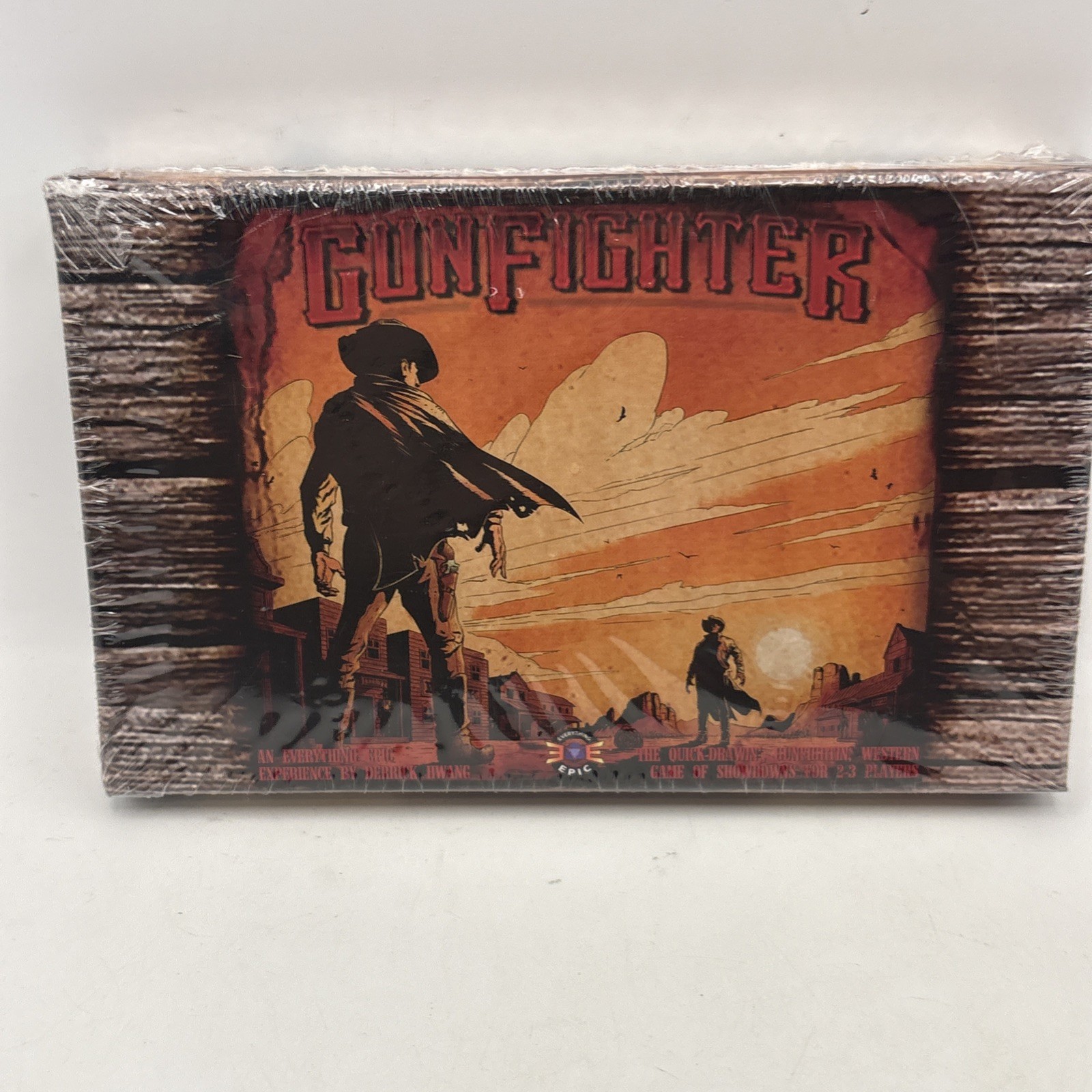NEW SEALED Gunfighter Card Game by Everything Epic Games 2-3 Players AGES 14+