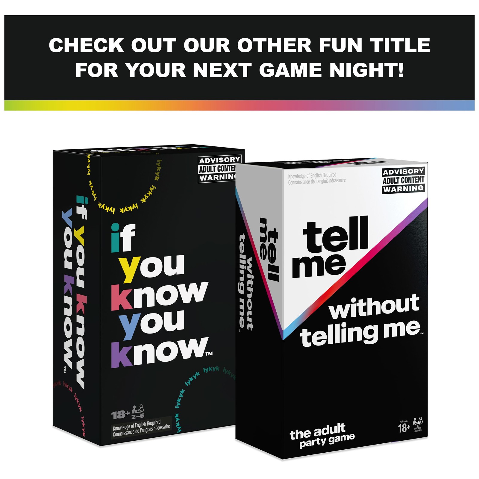 If You Know You Know Adult Party Game For Friends Couples Game Night