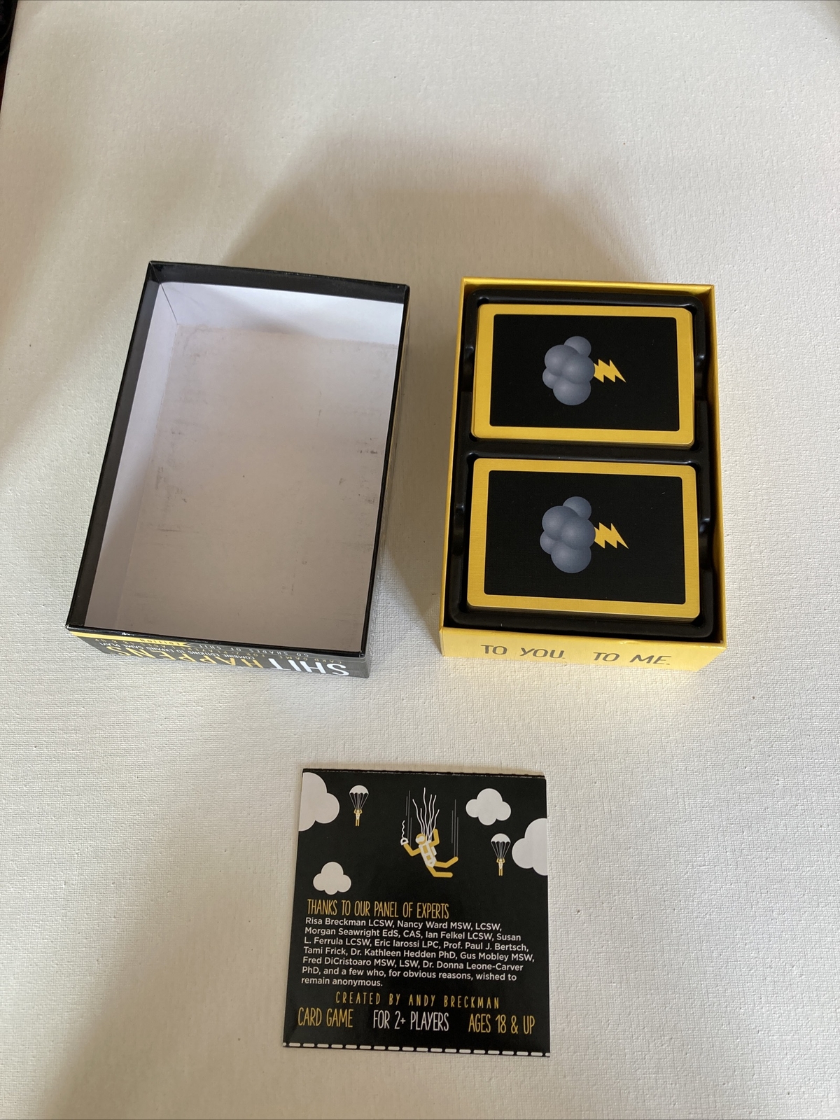 Sh*t Happens Card Game full of sh*t edition adult humor jokes
