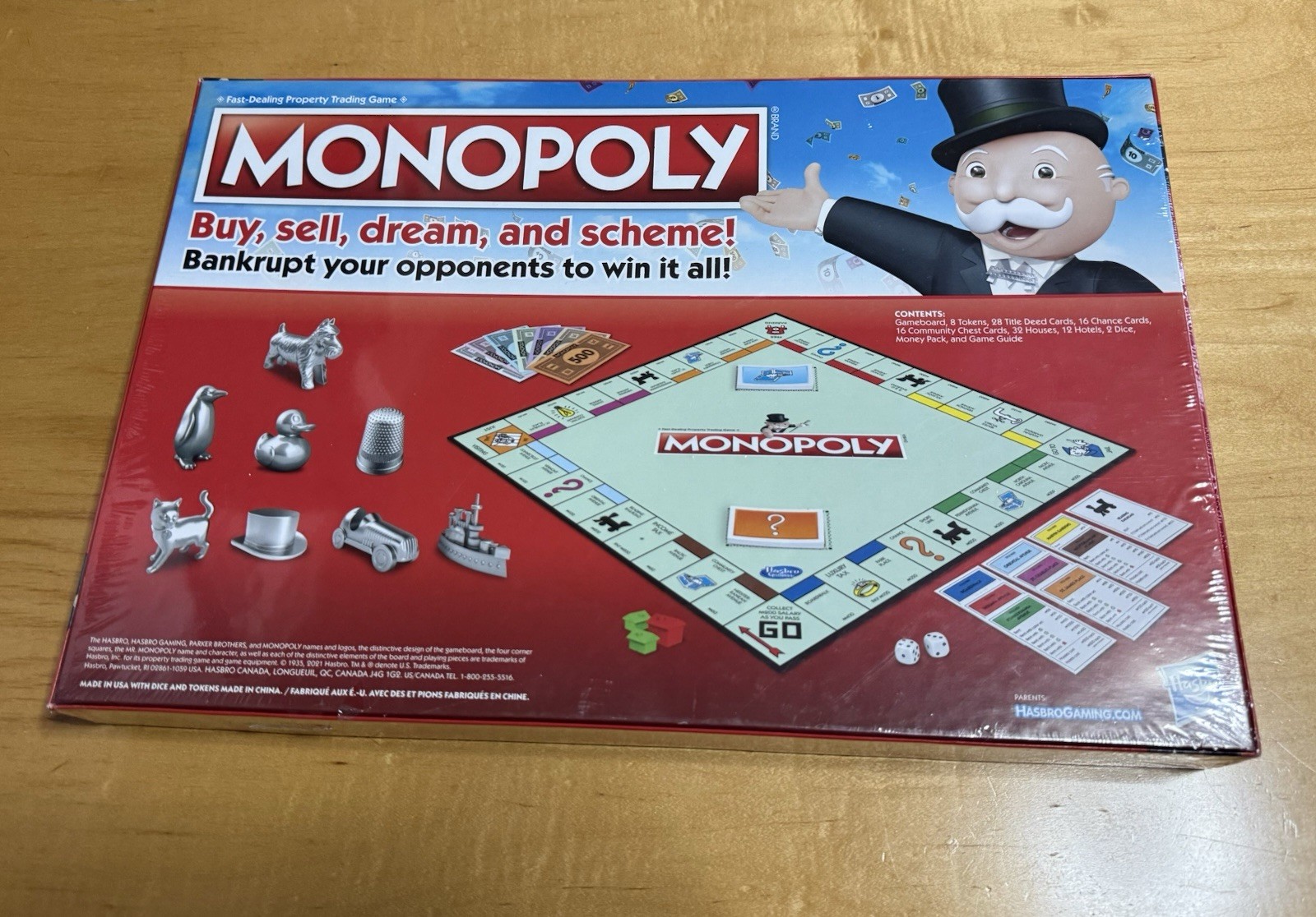 Monopoly The Board Game – Parker Brothers & Hasbro Gaming – Brand New
