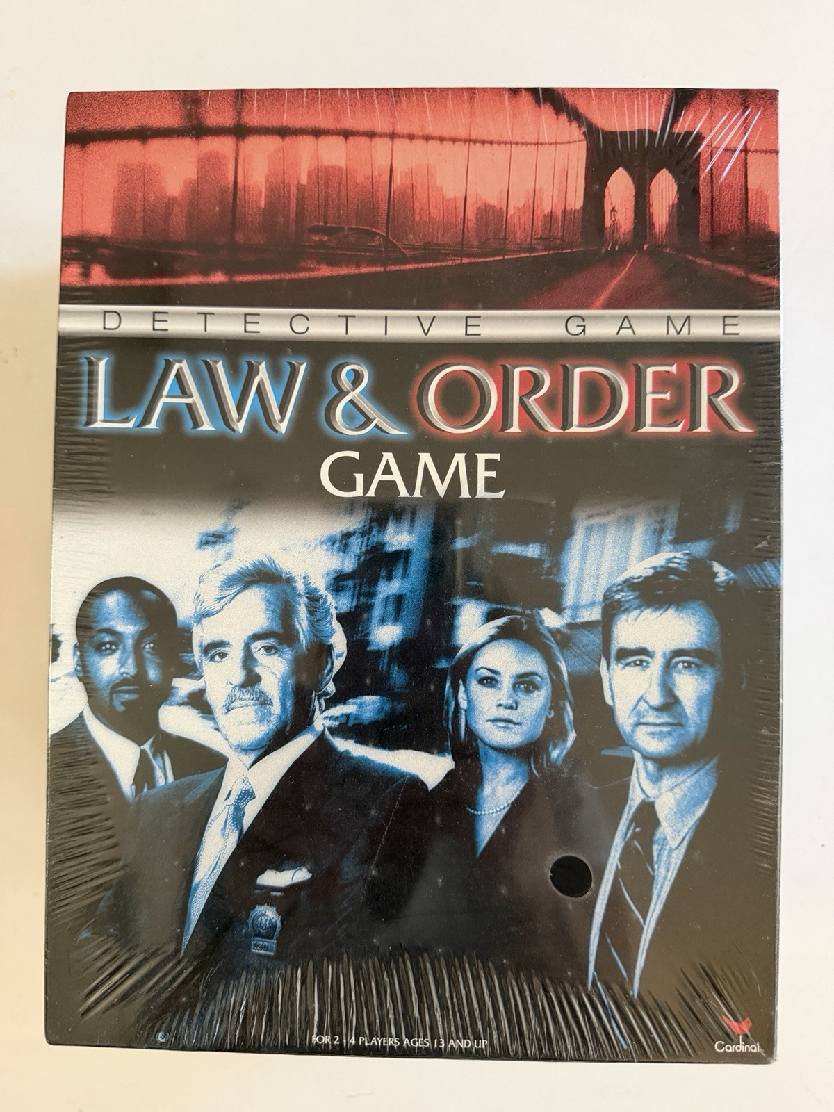 Law & Order Detective Game 2 to 4 Players Ages 13+ NEW SEALED Based on TV Show