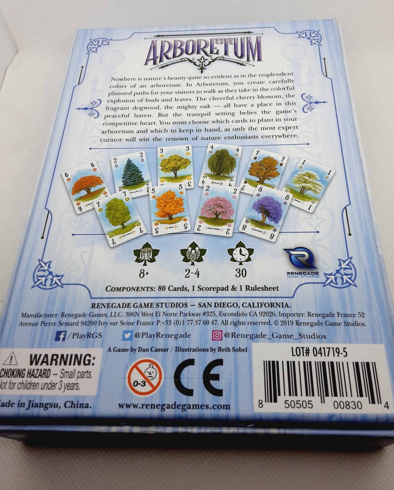 Arboretum Card Game, Renegade Game Studios by Dan Cassar – Cards Sealed NIB