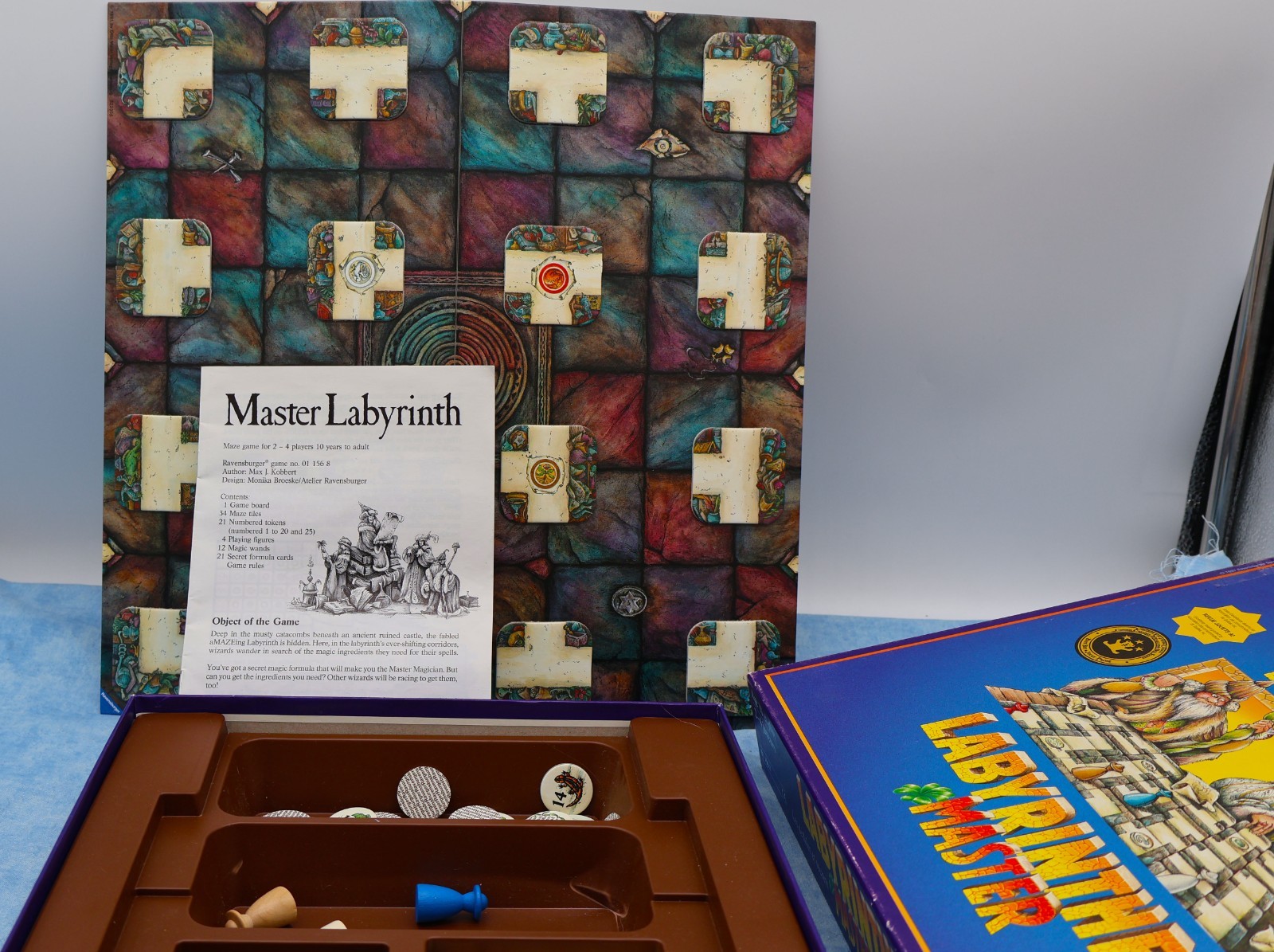 Master Labyrinth Board Game Ravensburger 1997 Vintage Near Complete