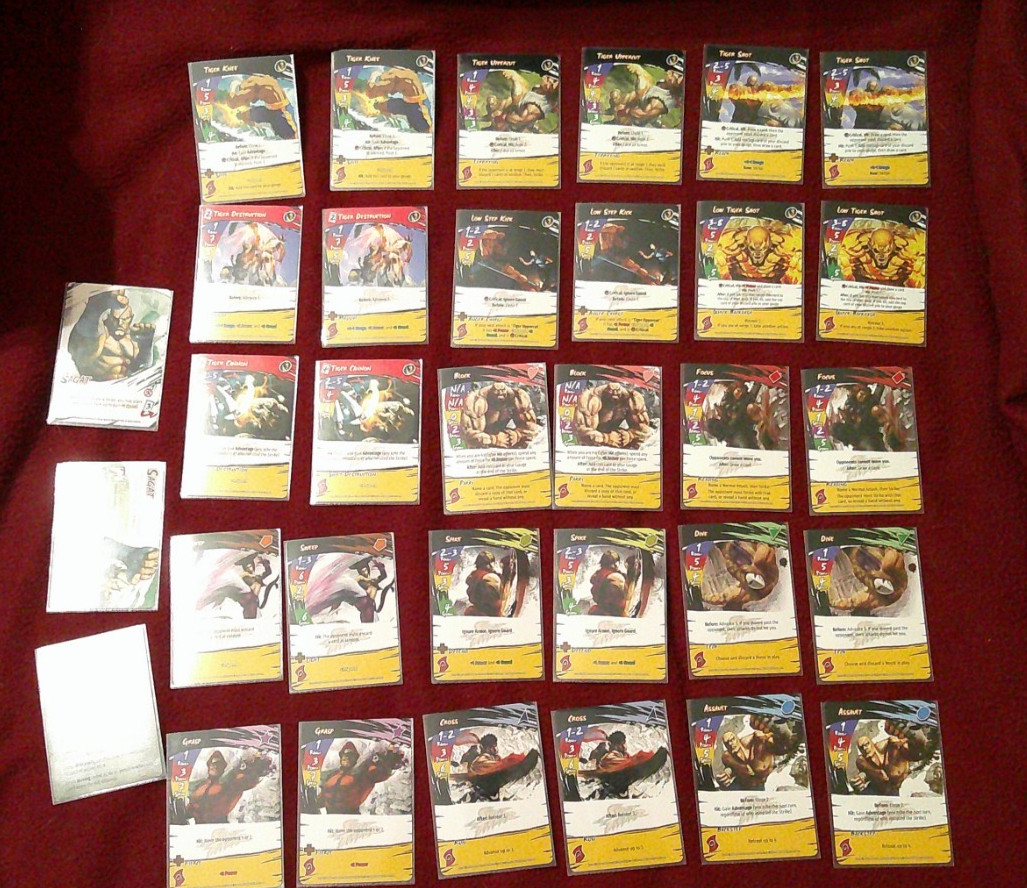 Level 99 Exceed Fighting System Ryu box contents Street Fighter (box missing)