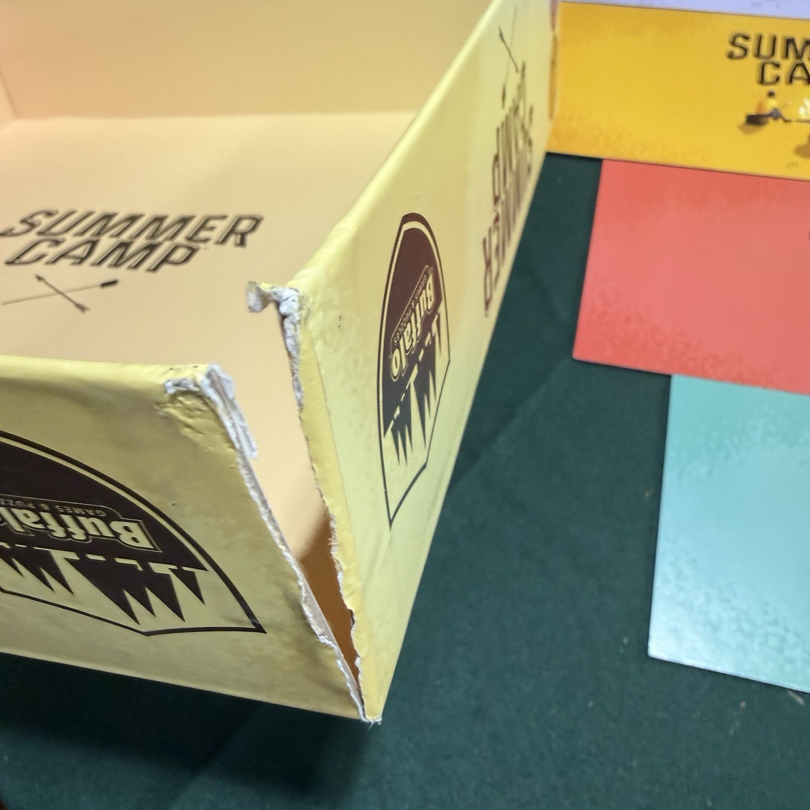 Summer Camp Board Game – Complete – NEW – Buffalo Games – Ships Free – Summer