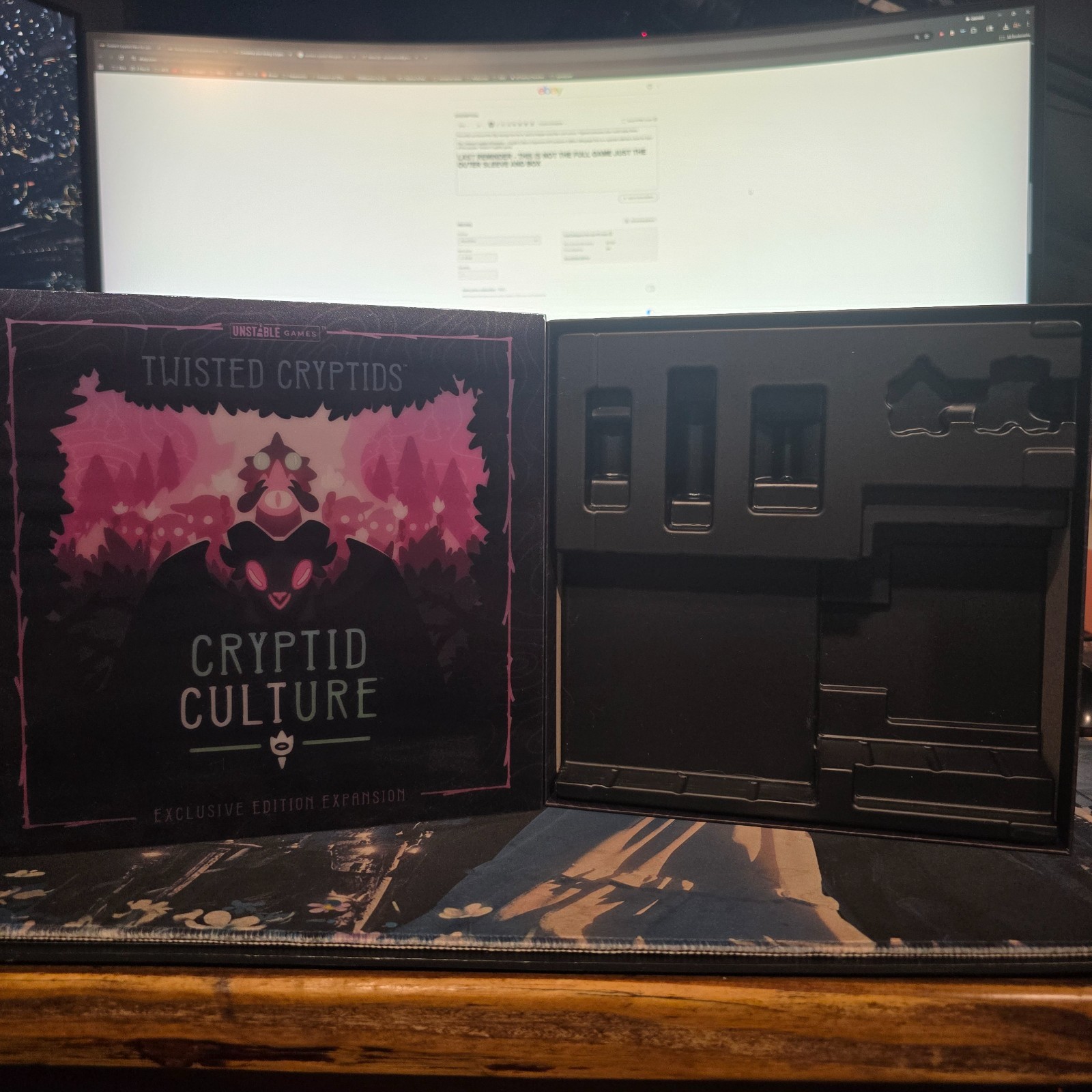 Cryptid Culture Expansion Kit Kickstarter Exclusive – LITHOGRAPH BOX ONLY