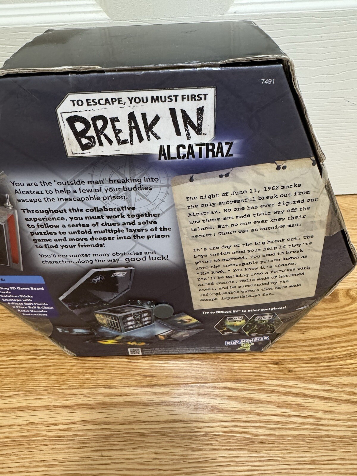 Break in: Alcatraz by Play Monster 2020 Board Game (SEALED) 2007286900