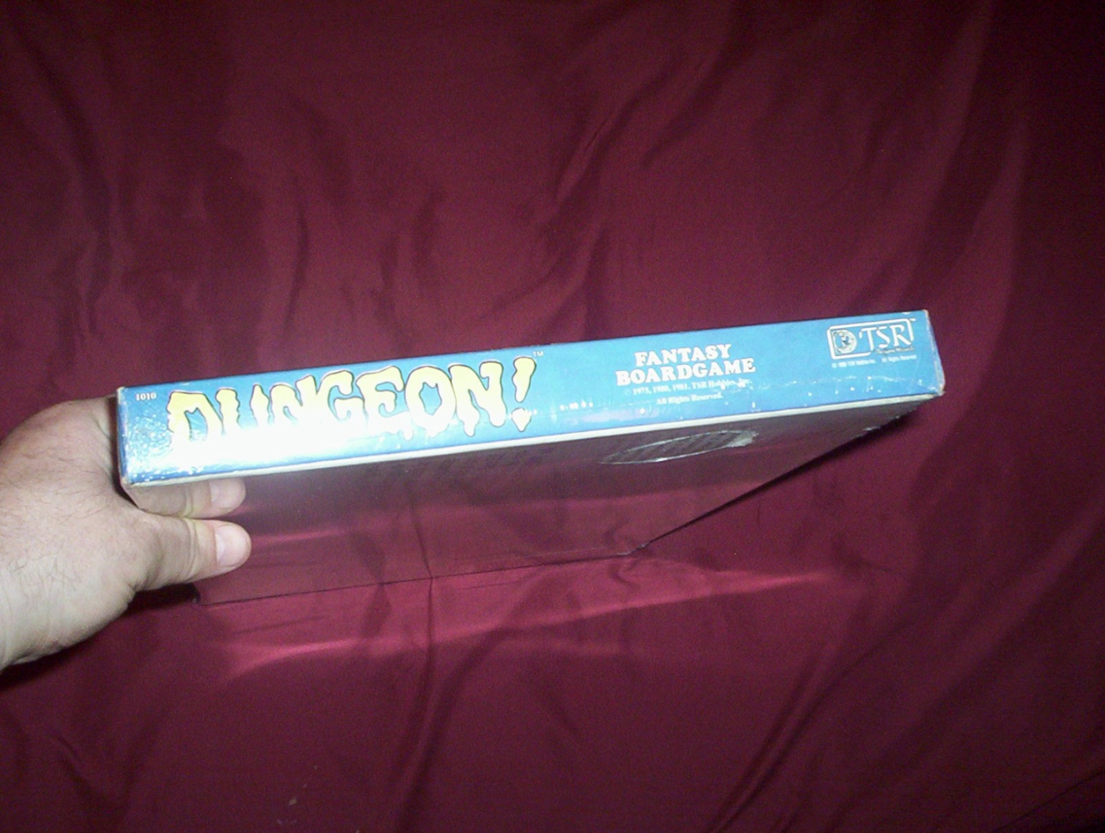 VTG 1981 Dungeon Fantasy Board Game (TSR Games (1980) #1010) Rare, OOP, HTF N/R!