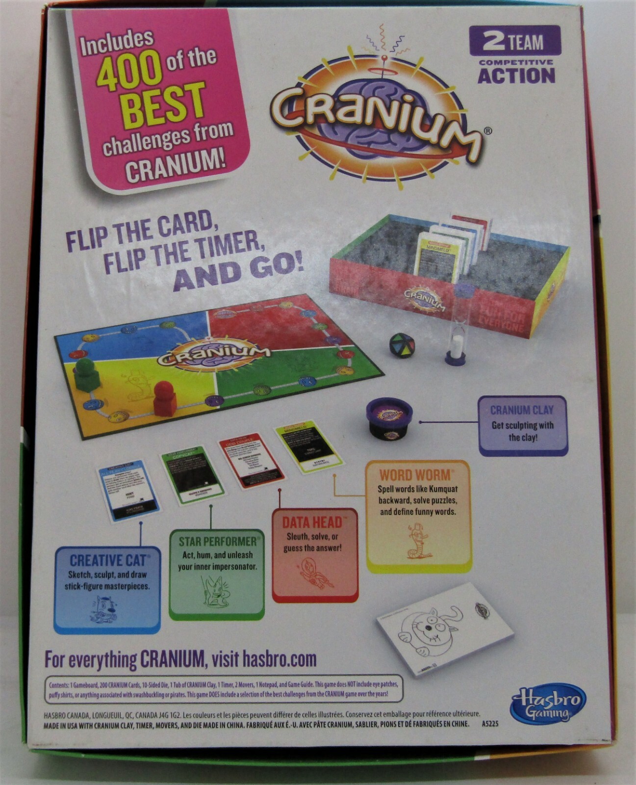 The Best of Cranium by Hasbro Game Ages 16+, Players 2-4+ ~ Brand New