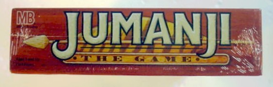 New Vintage 1995 JUMANJI The Game Milton Bradley SEALED
