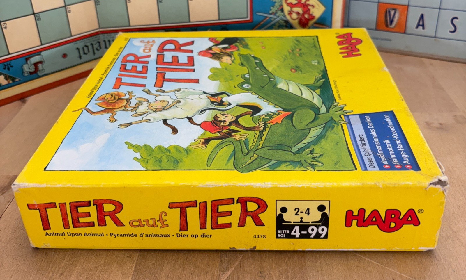 Tier Auf Tier Game Haba 2006 Wooden Stacking Game Animal Upon Animal