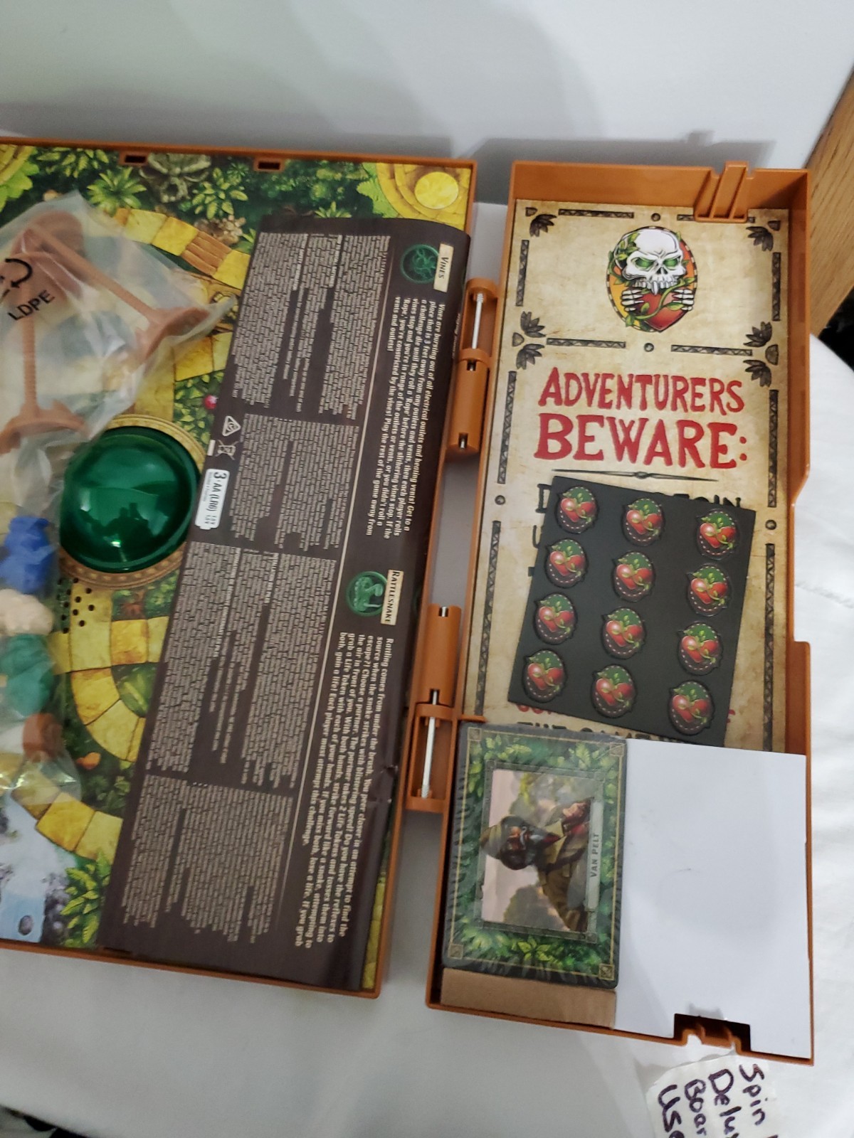 Spin Master Jumanji Complete Deluxe Electronic Board Game Never Used