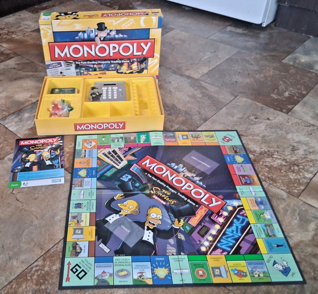 Monopoly: The Simpsons Electronic Edition Board Game