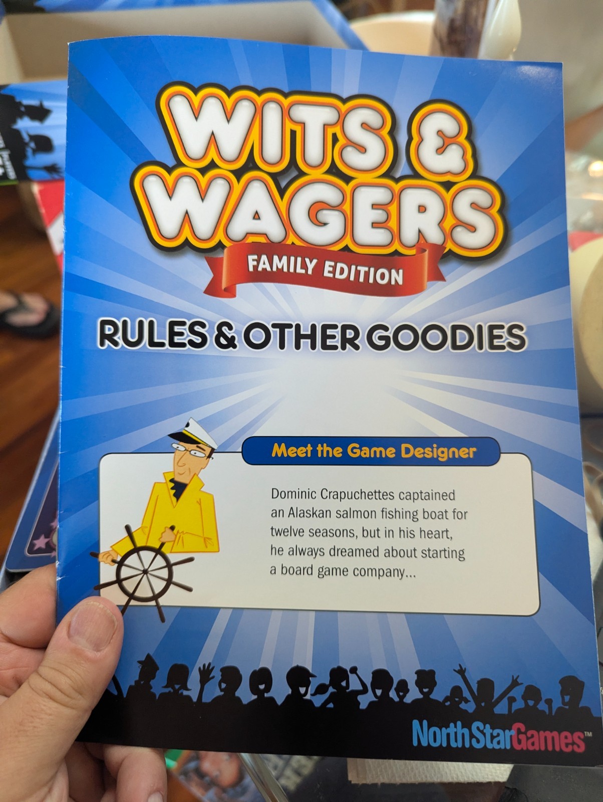 WITS & WAGERS Family Edition Board Game 100% COMPLETE 2013 MULTI AWARD WINNER