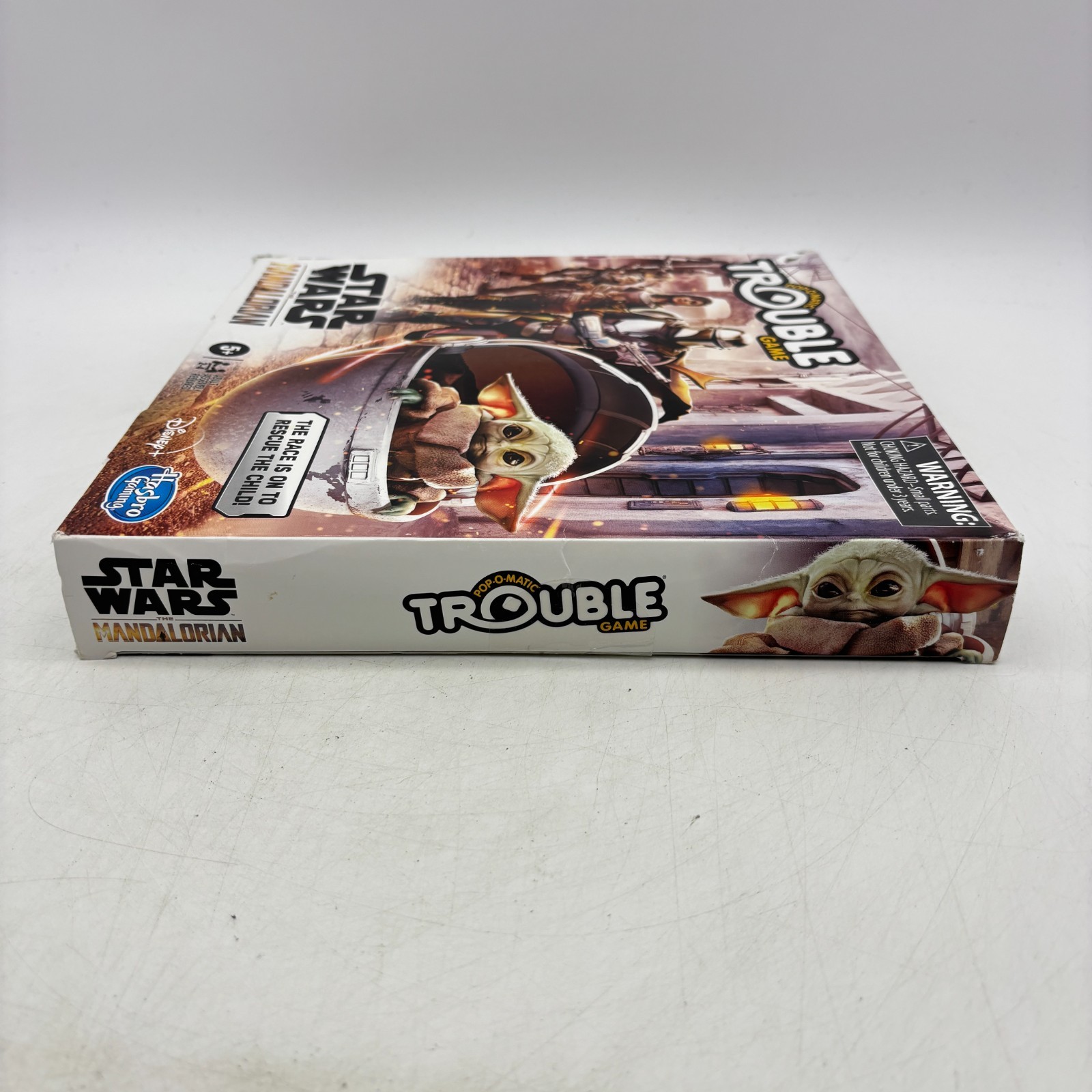 Star Wars The Mandalorian Trouble Game COMPLETE Hasbro 2020 Grogu Pop O Matic