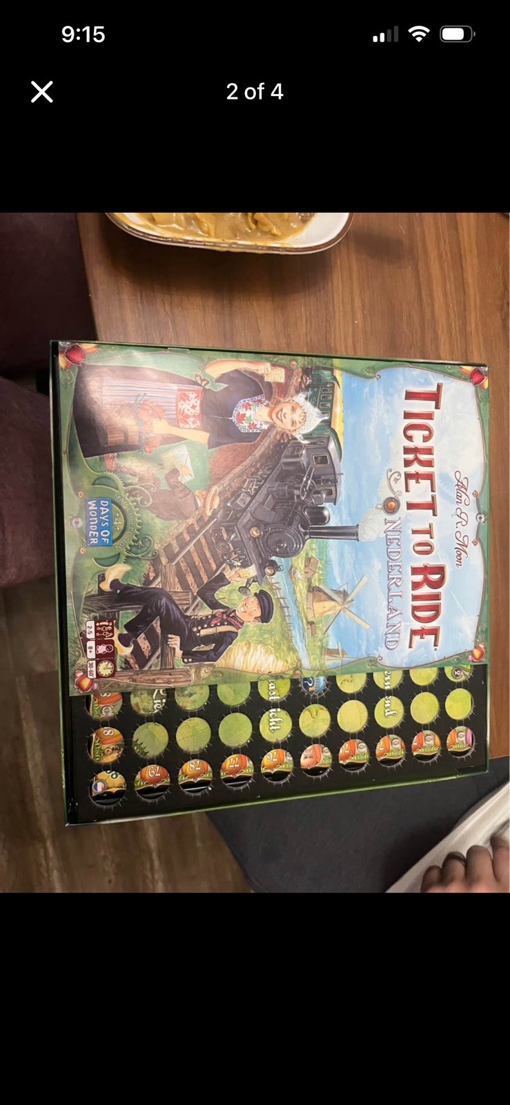 Days of Wonder Ticket to Ride Nederland Train Board Game 2+ Players Ages 8+