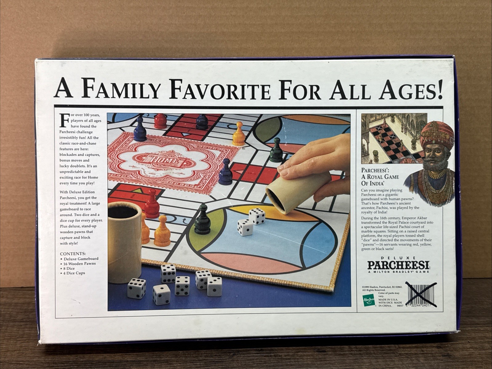 VINTAGE Deluxe Parcheesi COMPLETE Milton Bradley 1989 Classic Strategy