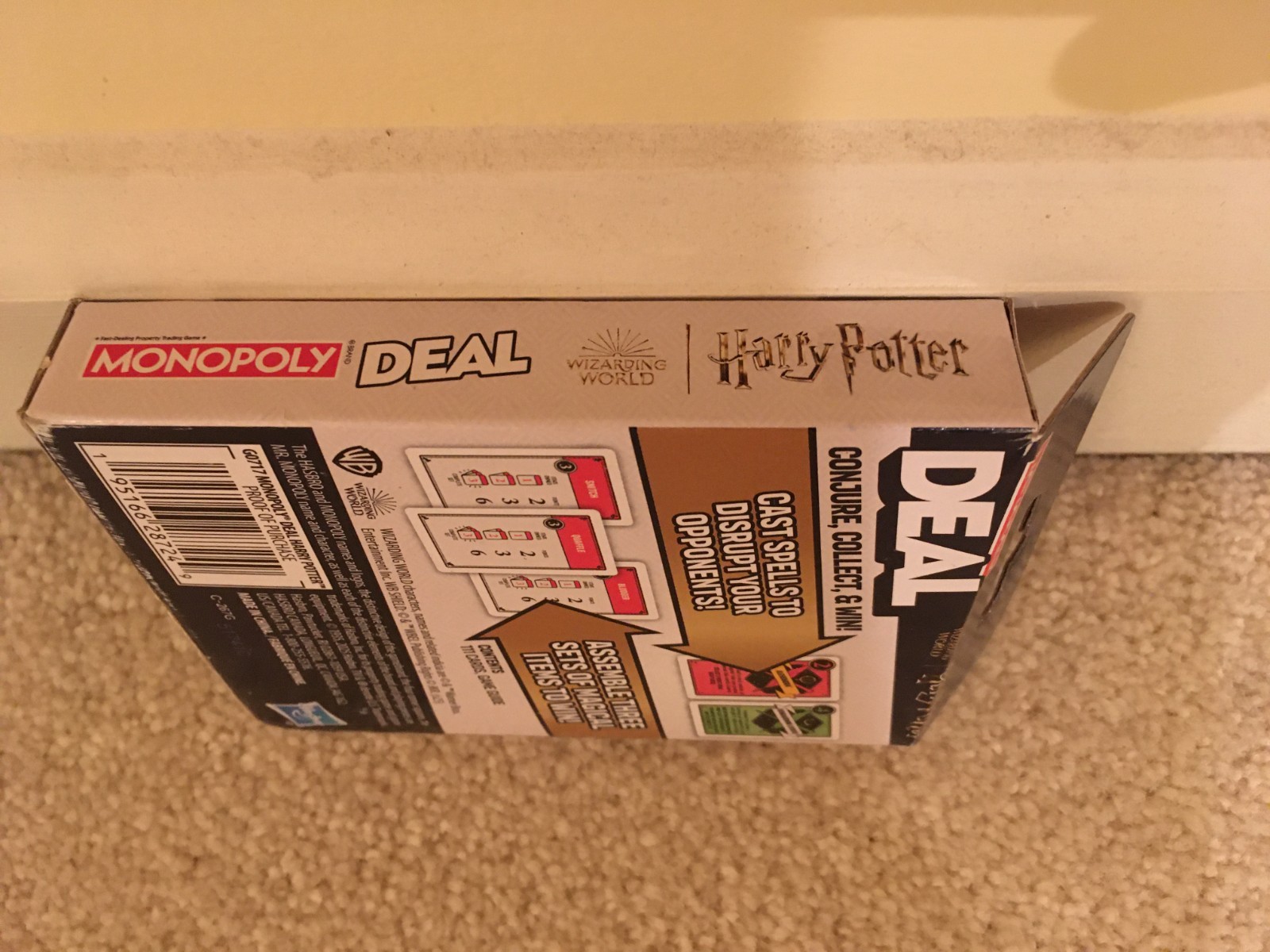 NEW Monopoly Deal: Harry Potter Card Game | Ages 8+ | 2-5 Players | Travel Size