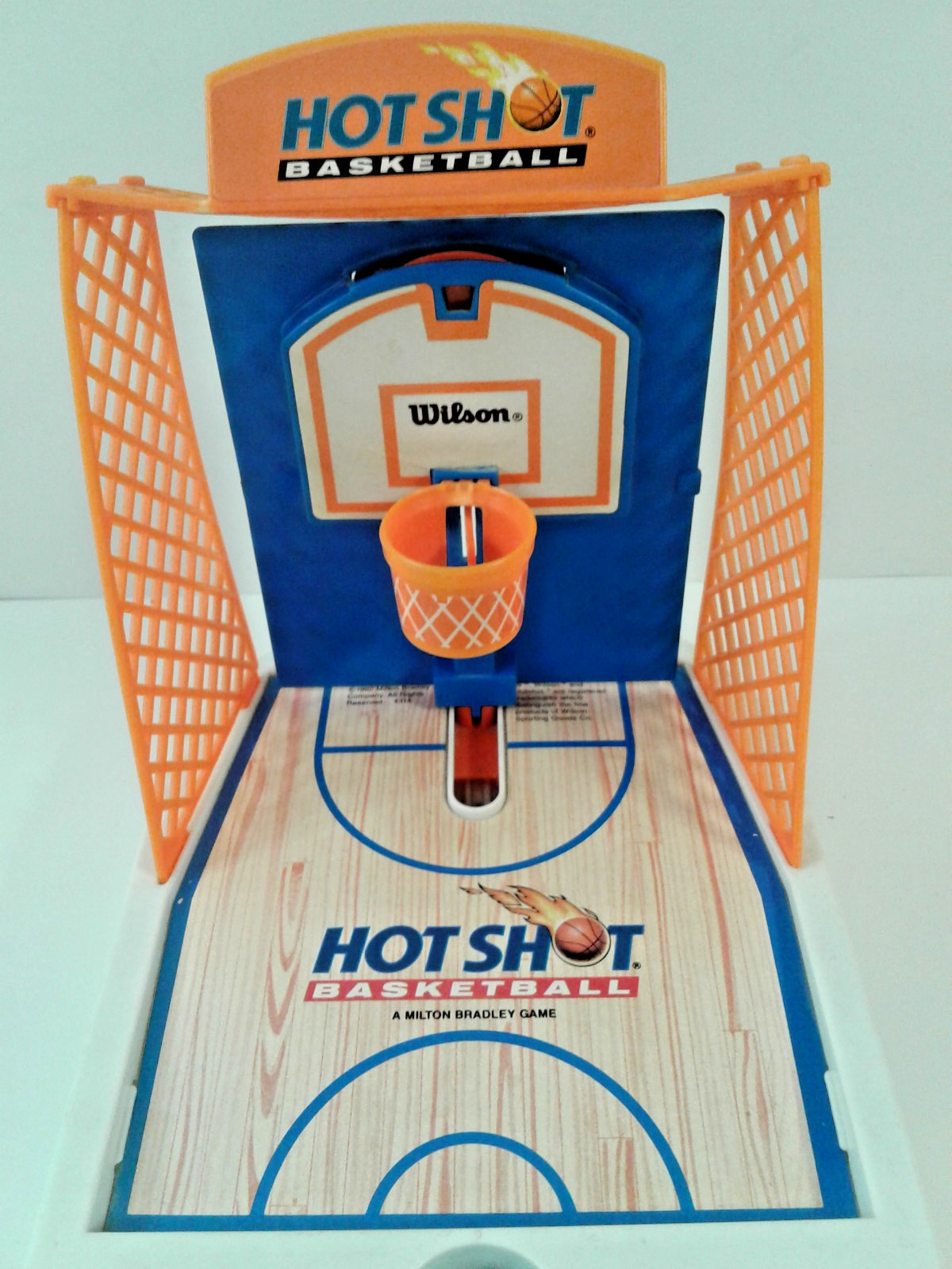 Vintage 1992 Milton Bradley Hot Shot Basketball Travel Game
