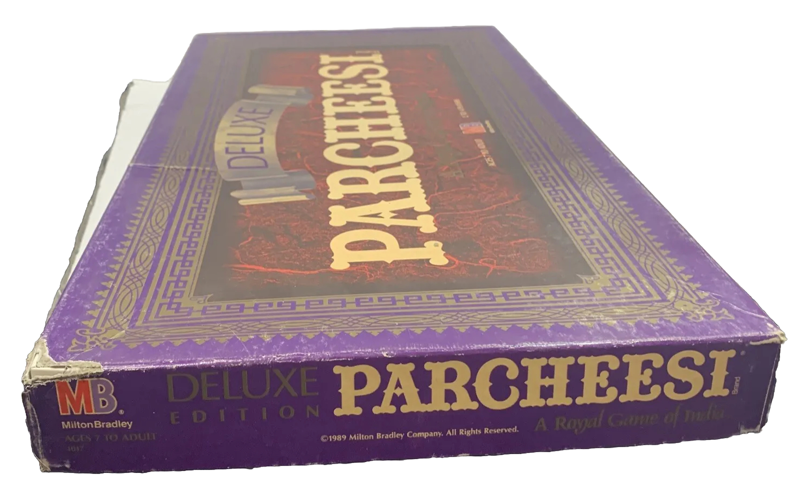 Parcheesi- A Royal Game of India Deluxe Edition Milton Bradley 1989