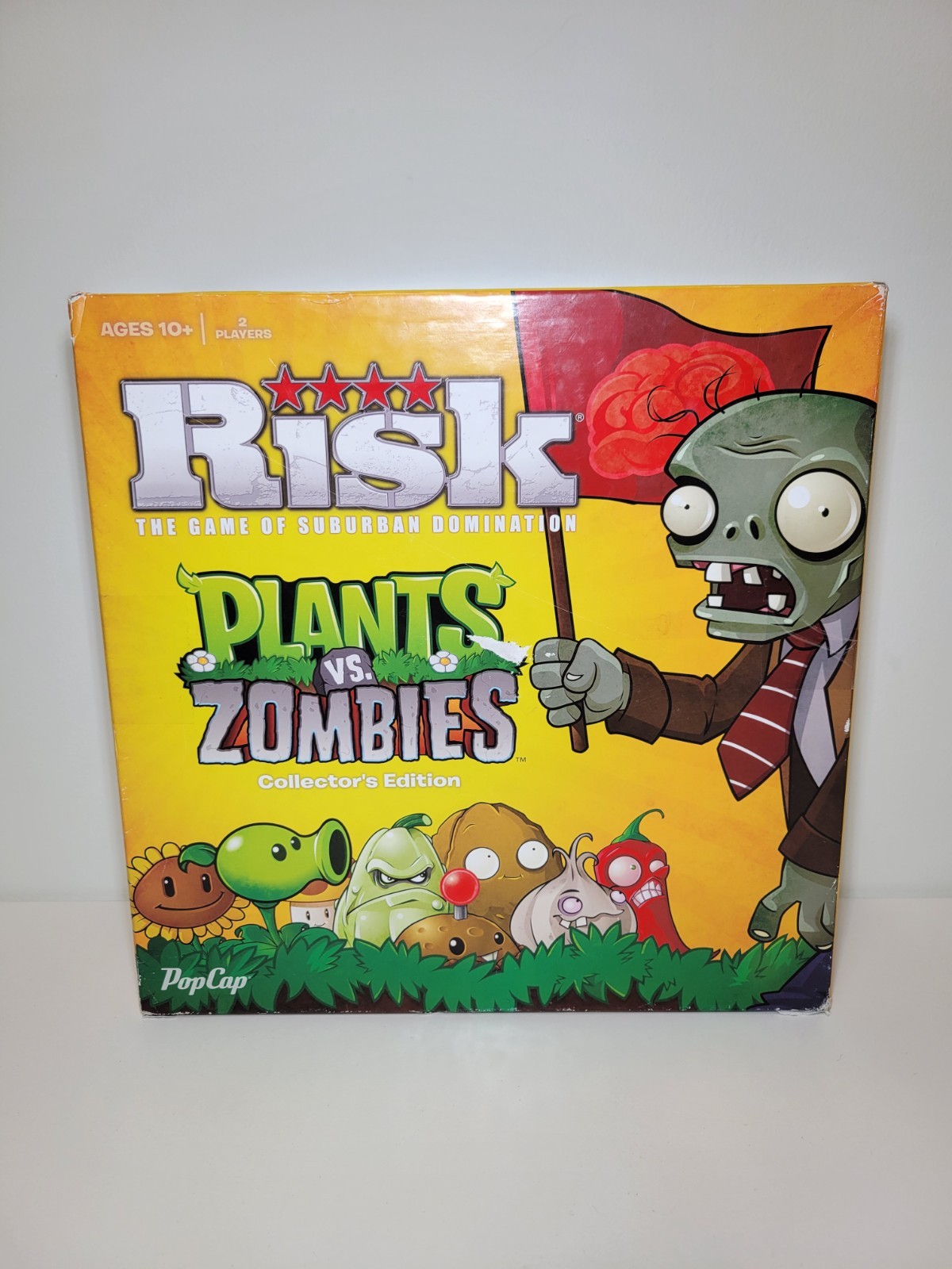 Risk Plants VS Zombies Collector’s Edition 2013 Board Game COMPLETE