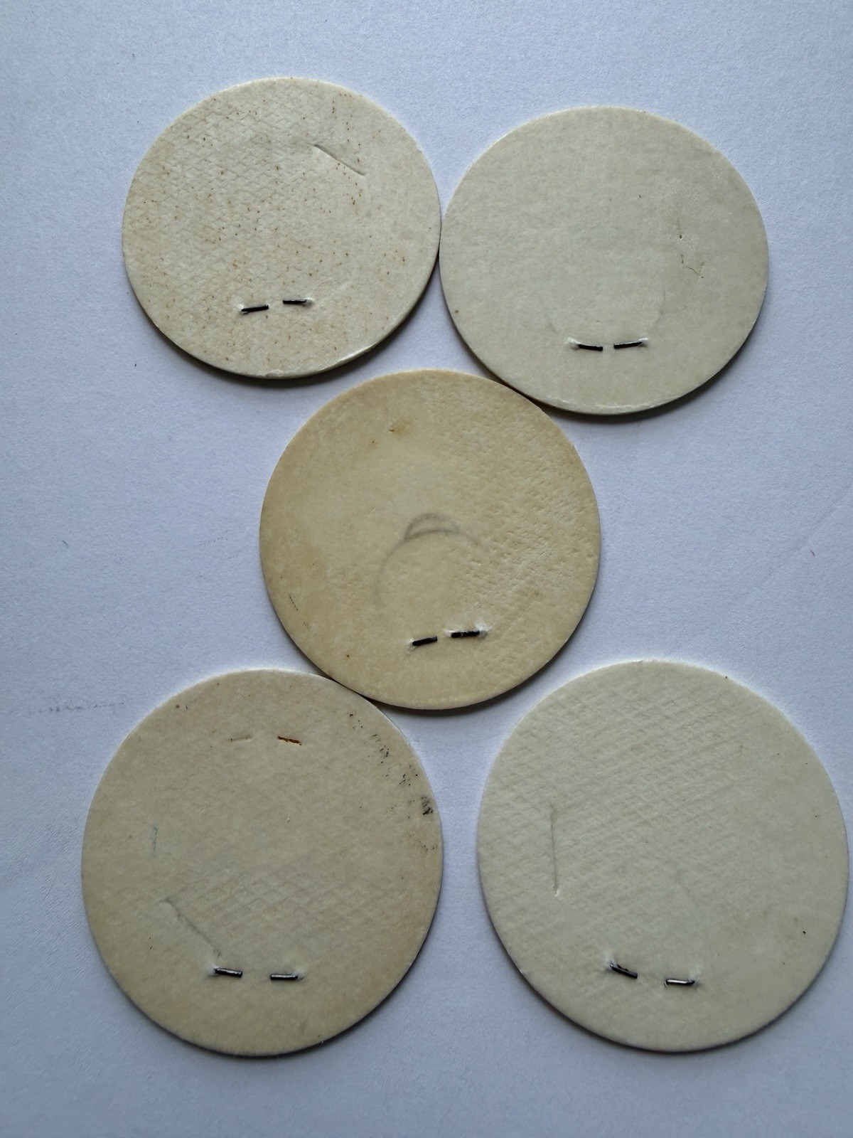 Vintage Endangered Species POG Lot Shark Panda Rhino Tiger Turtle 5pc 1990s