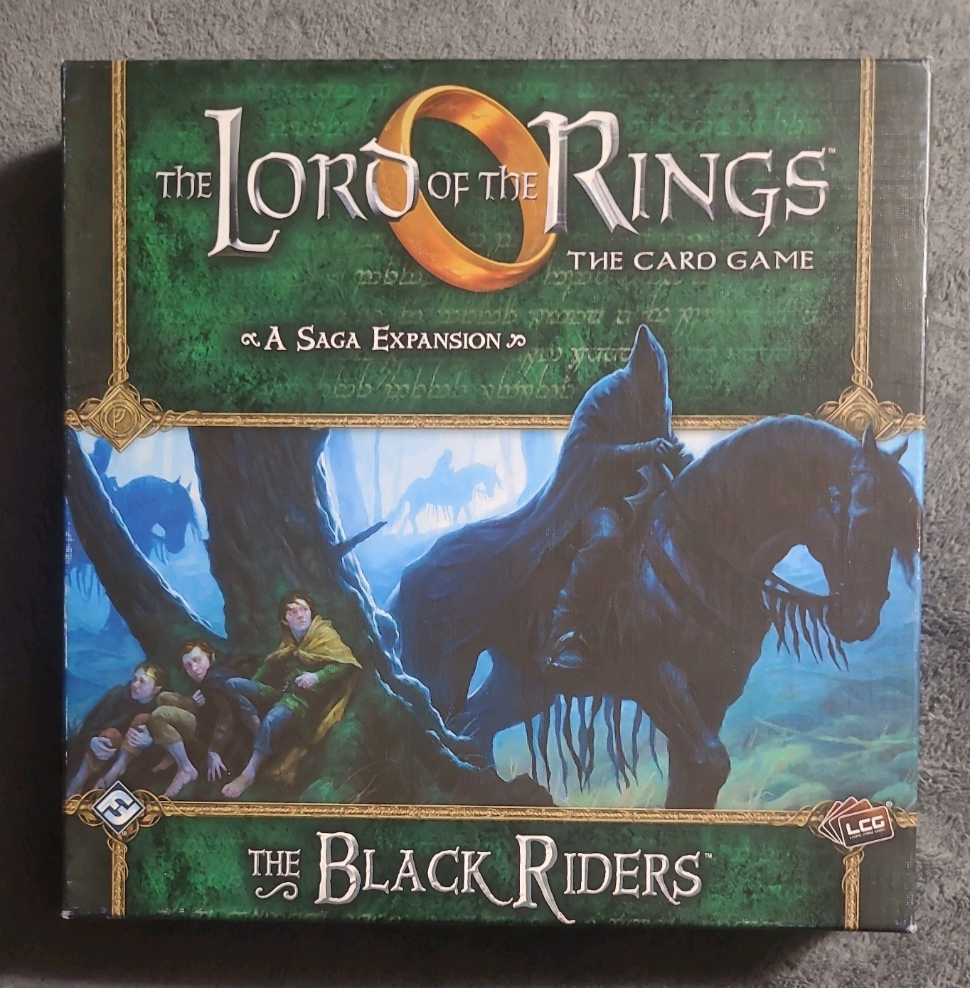 Lord of the Rings the Card Game – The Black Riders Saga LCG – MINT – COMPLETE